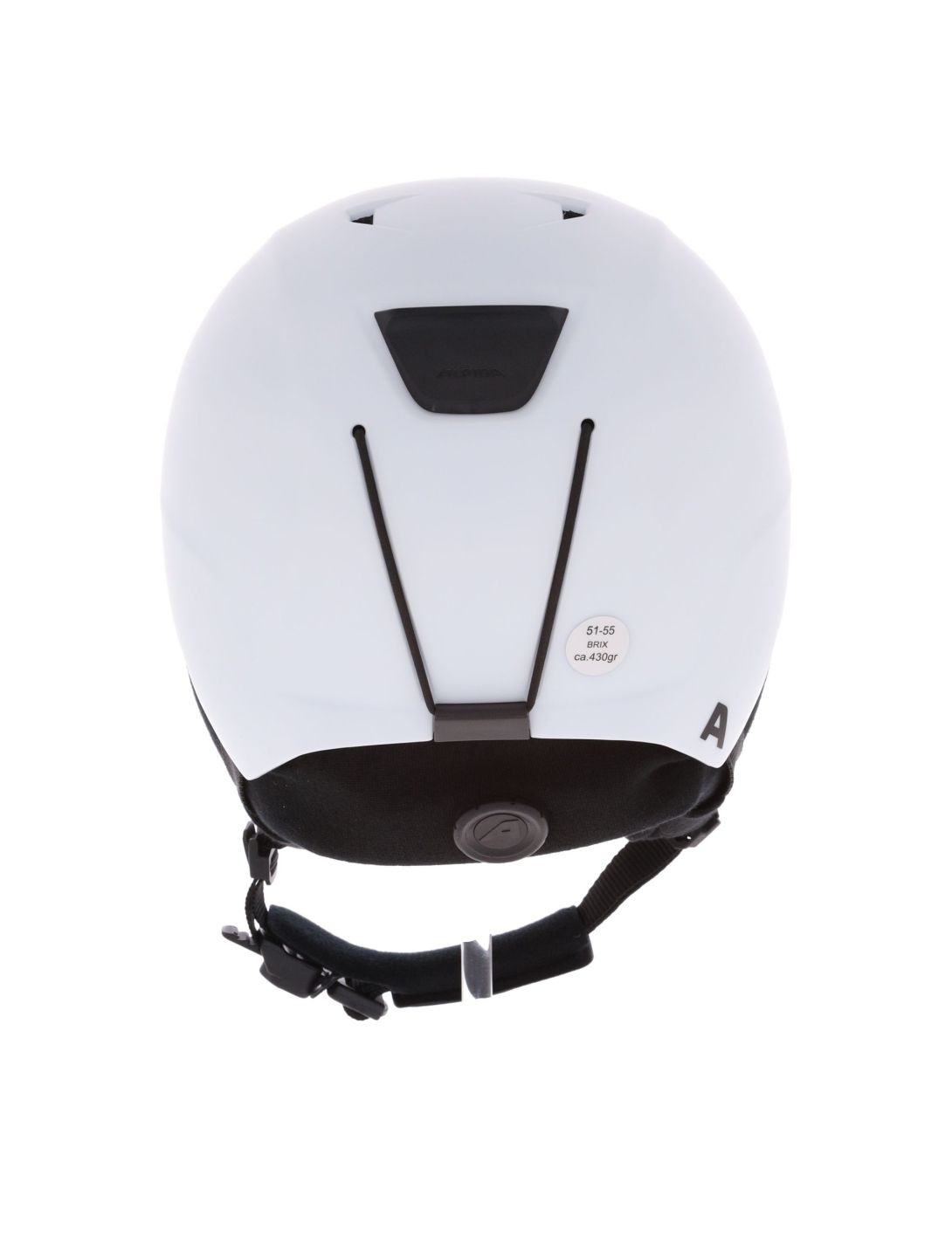 Alpina, Brix skihelm unisex White Matt wit 