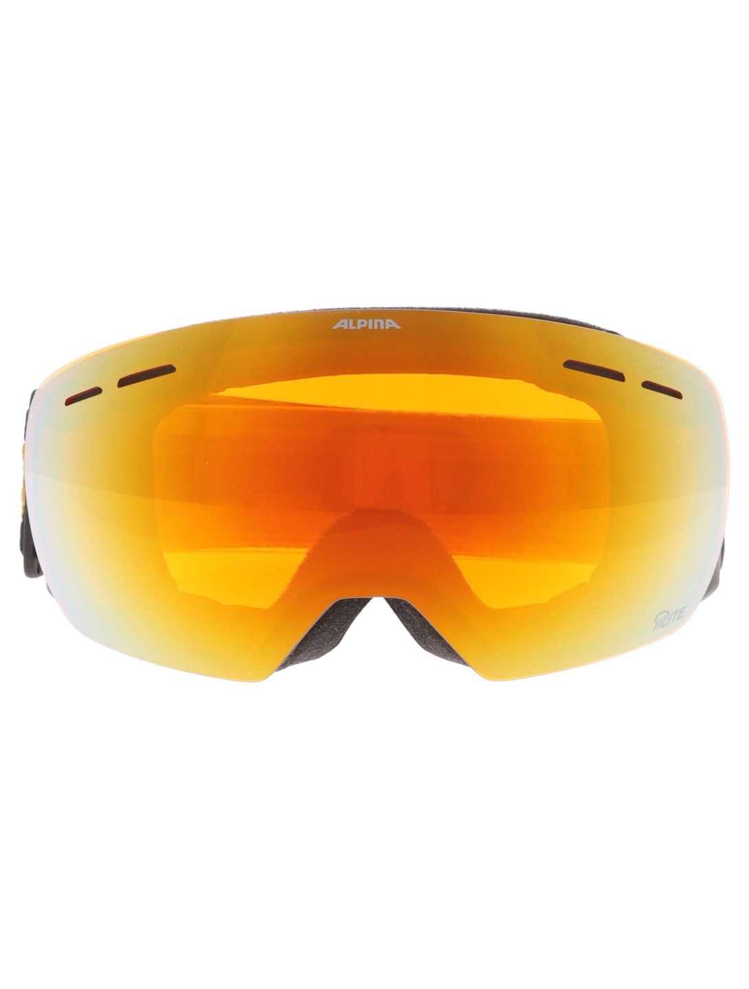 Alpina, Granby Q-lite PA Goggles unisex Black Gold Matt Zwart 