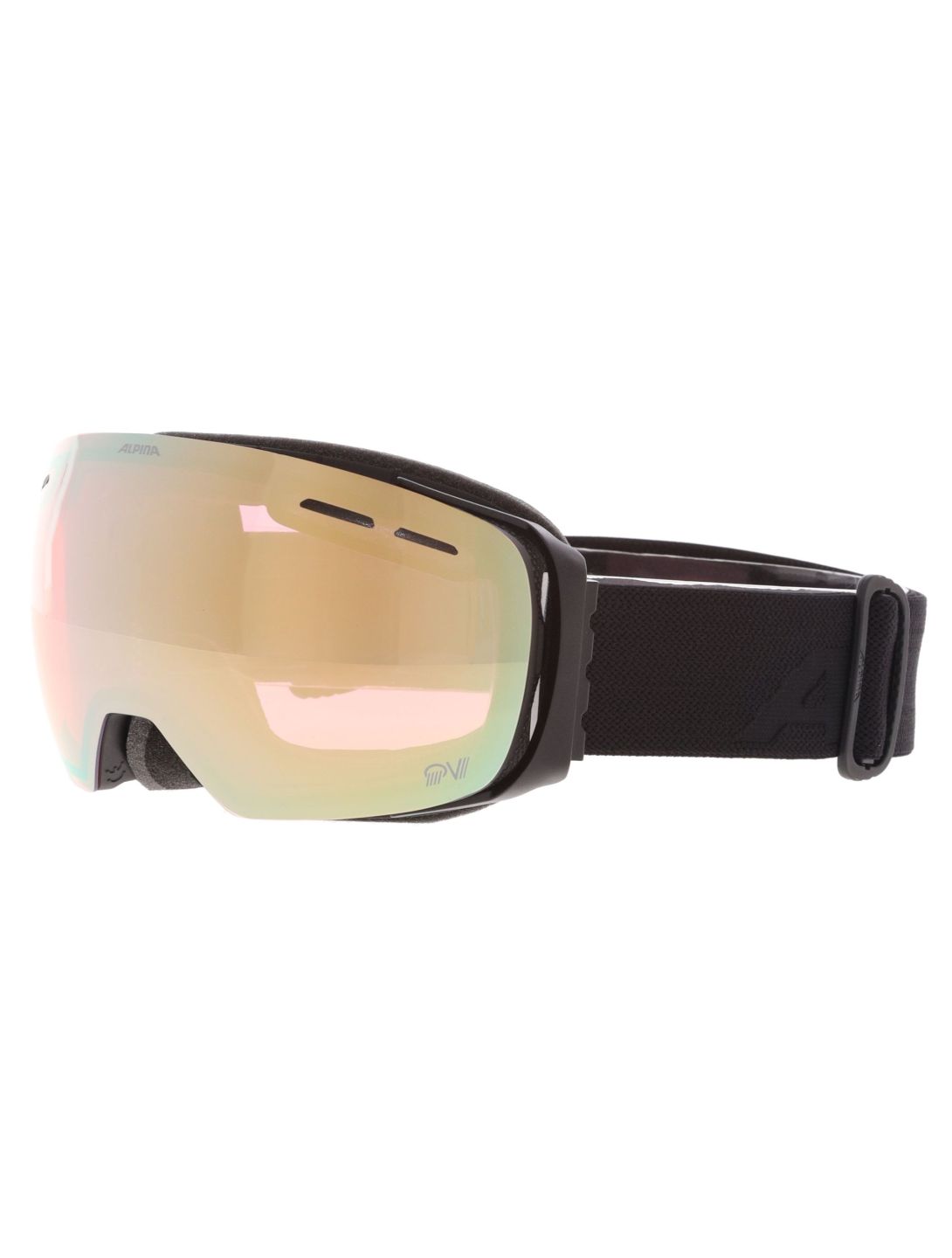 Alpina, Granby Qv PA Goggles unisex Black Matt Zwart 