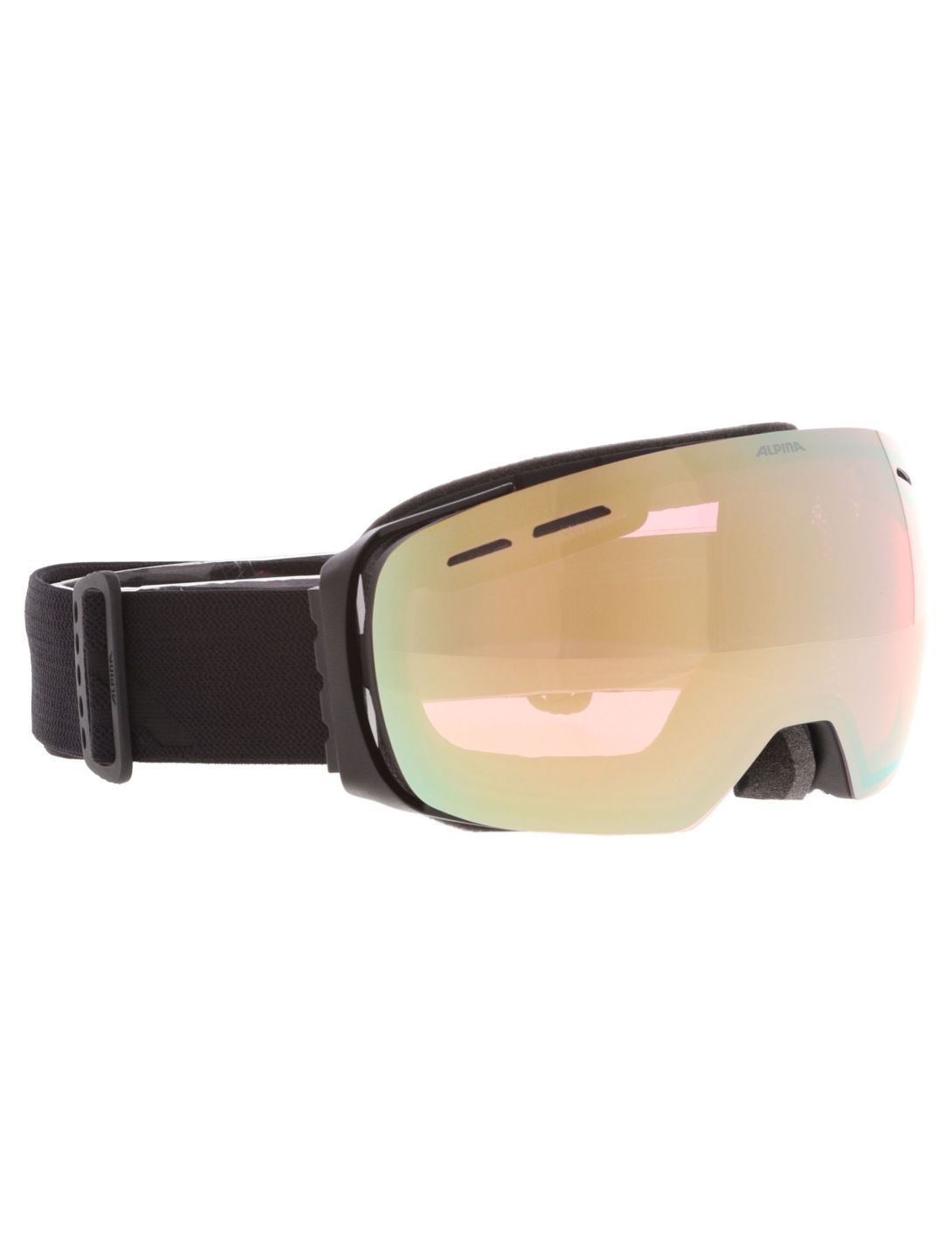 Alpina, Granby Qv PA Goggles unisex Black Matt Zwart 