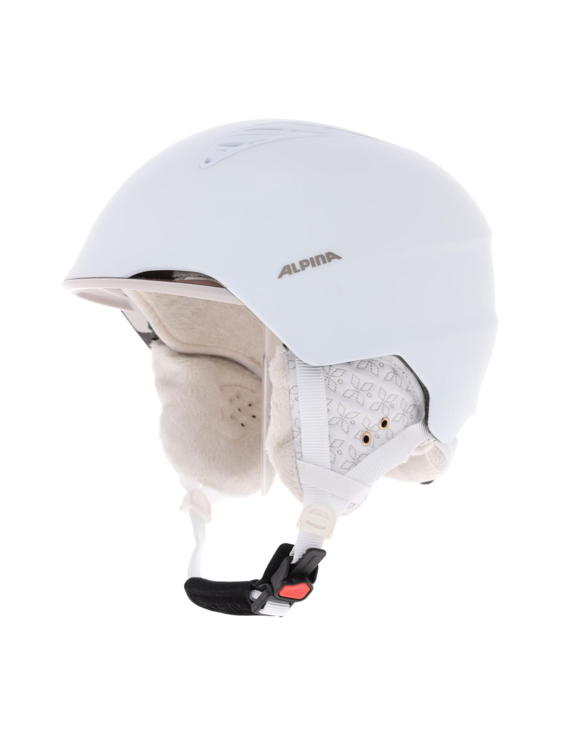 Alpina, Grand skihelm unisex White Prosecco Matt wit 