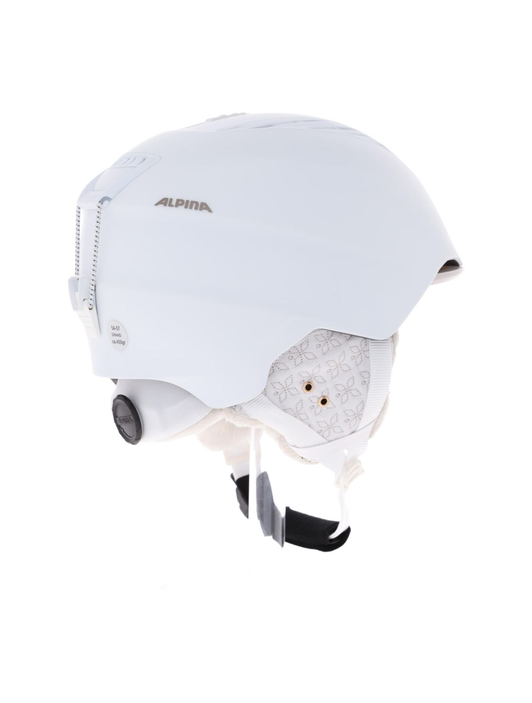 Alpina, Grand skihelm unisex White Prosecco Matt wit 