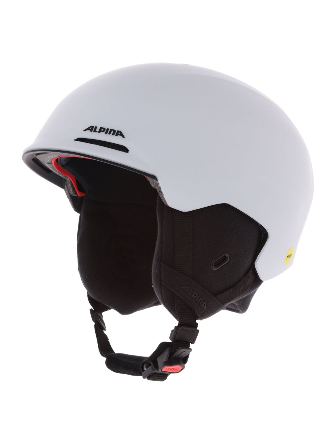 Alpina, Kroon Mips skihelm unisex White Matt wit 