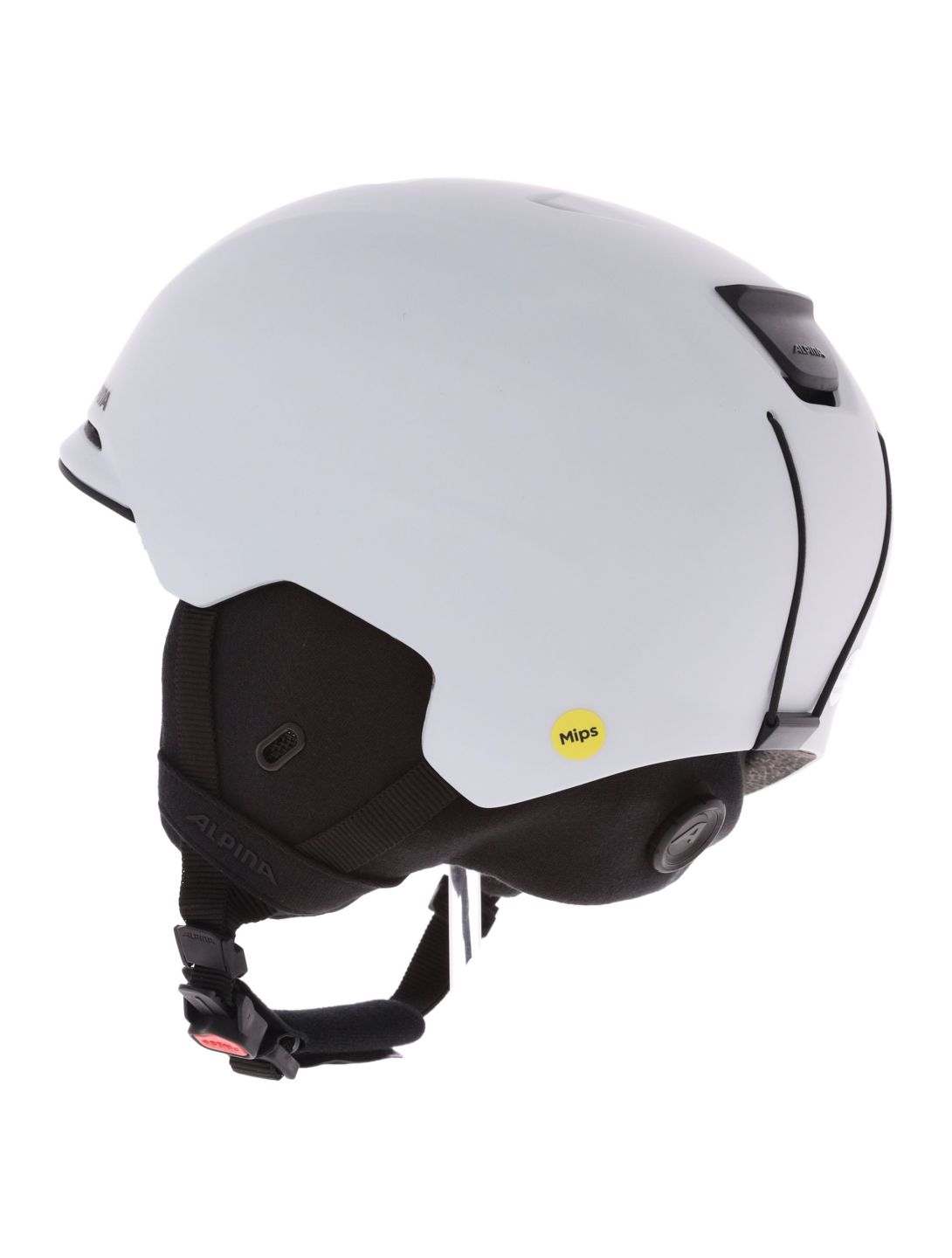 Alpina, Kroon Mips skihelm unisex White Matt wit 