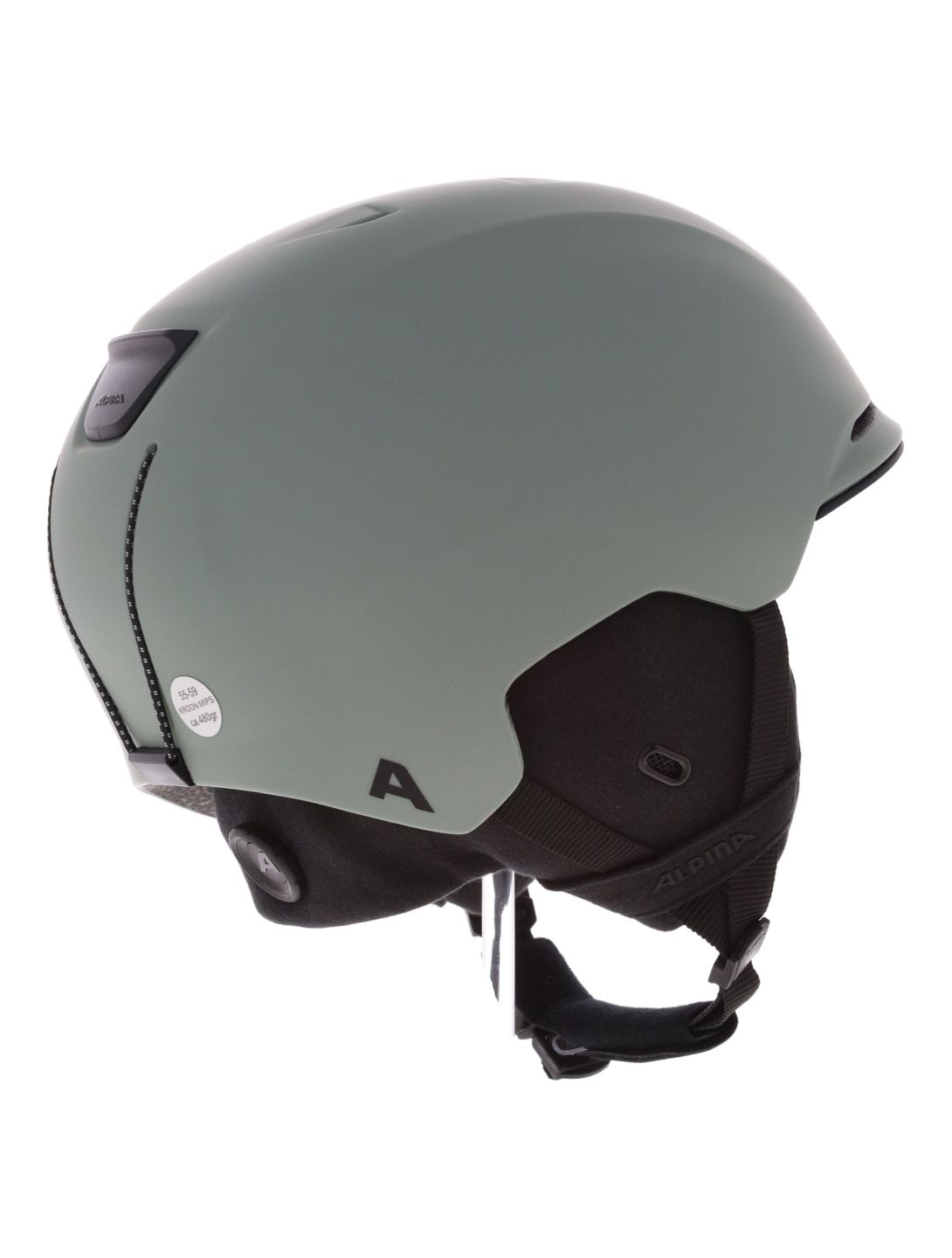 Alpina, Kroon Mips skihelm unisex Willow Green Matt groen 