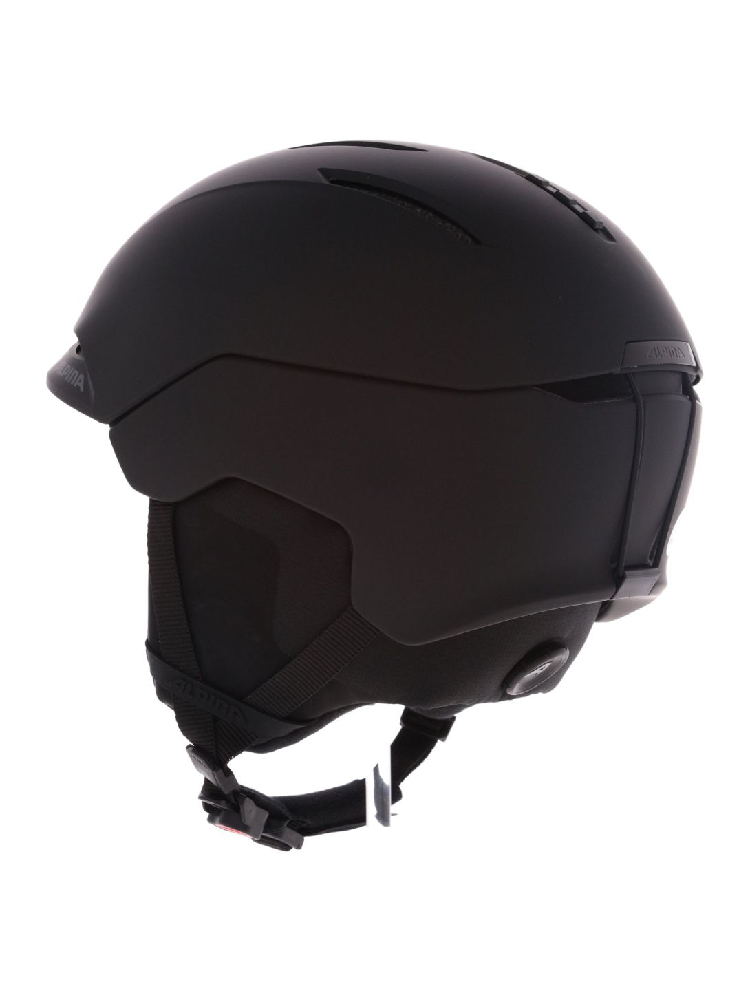 Alpina, Nax skihelm unisex Black Matt zwart 