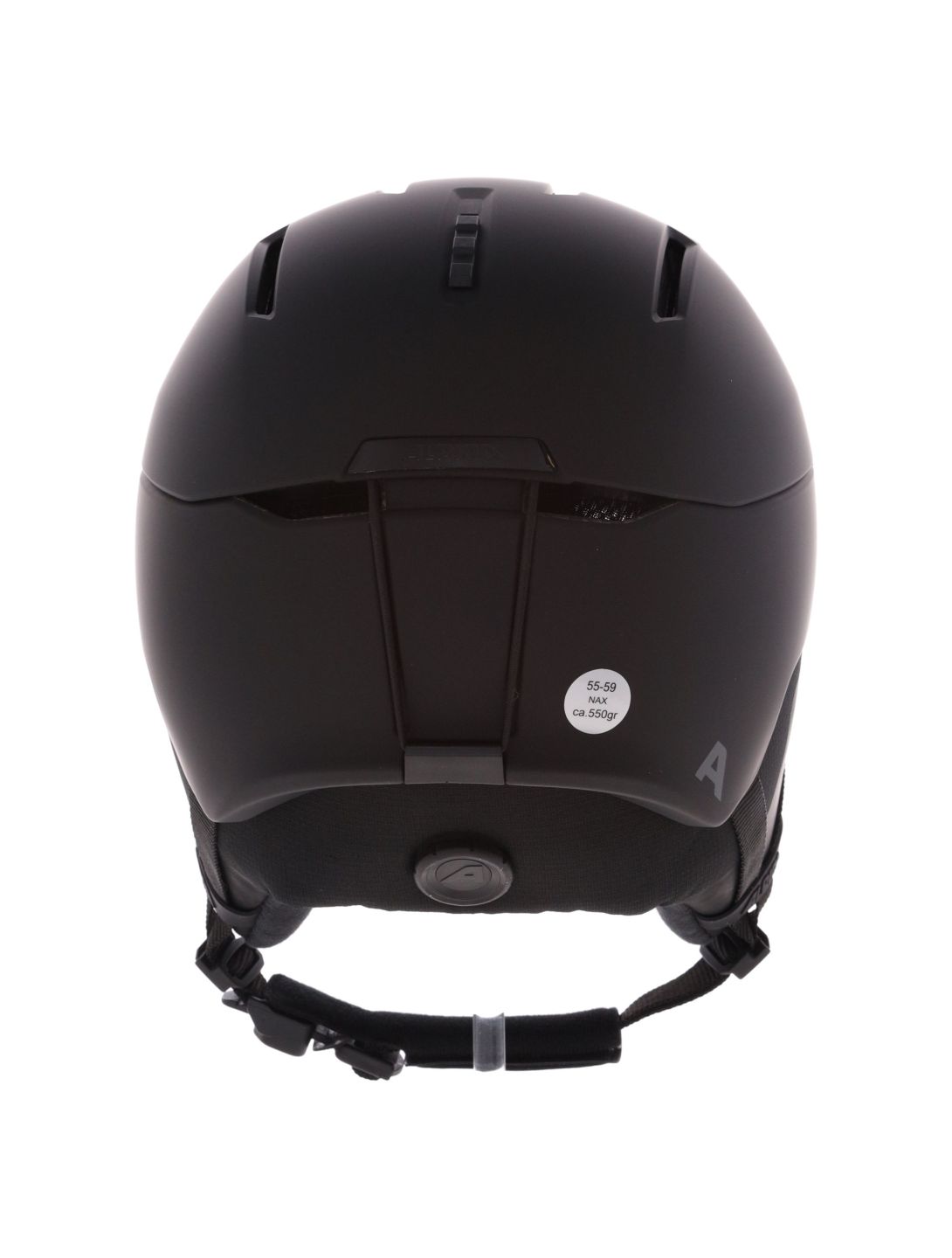 Alpina, Nax skihelm unisex Black Matt zwart 