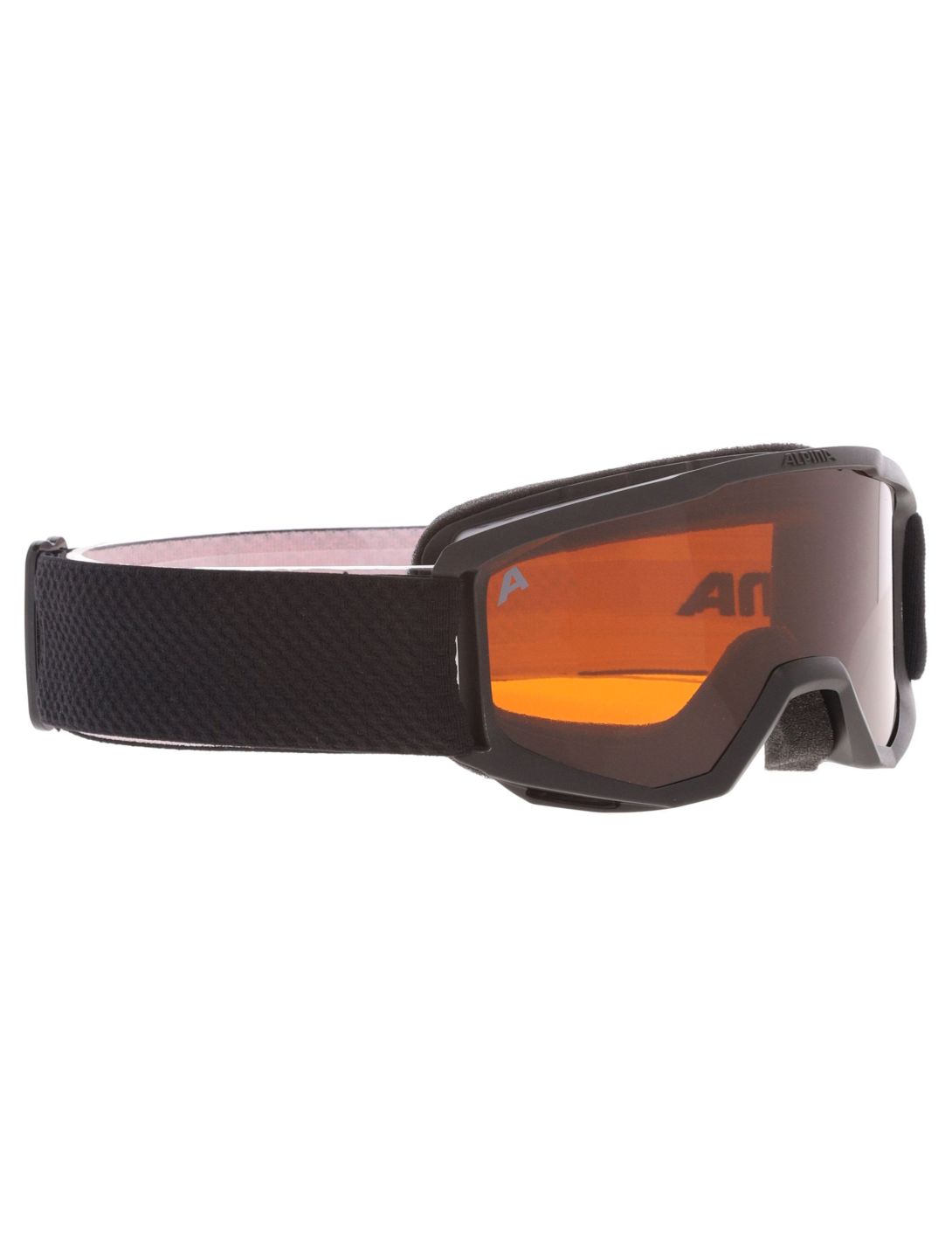 Alpina, Piney PA Goggles kinderen Black-Rose Matt Roze, Zwart 