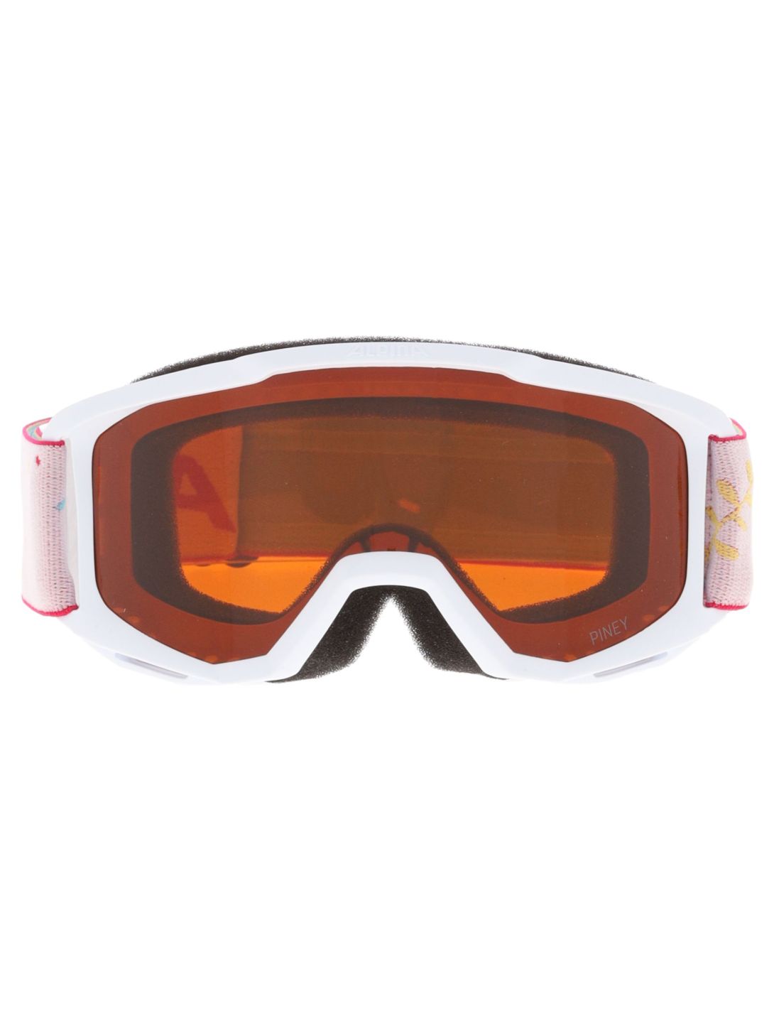 Alpina, Piney PA Goggles kinderen White Flower Matt Wit 