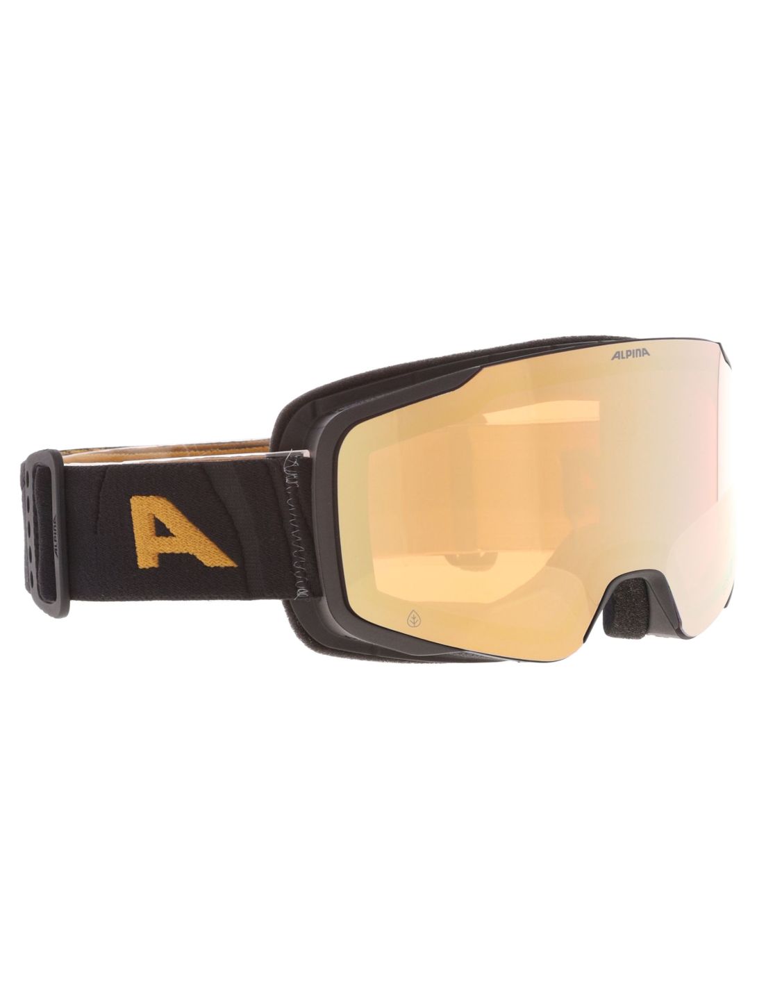 Alpina, Taos Q PA Goggles unisex Black Gold Matt Goud, Zwart 