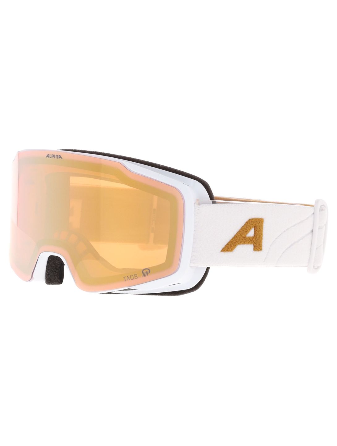 Alpina, Taos Q PA Goggles unisex White Gold Matt Goud, Wit 