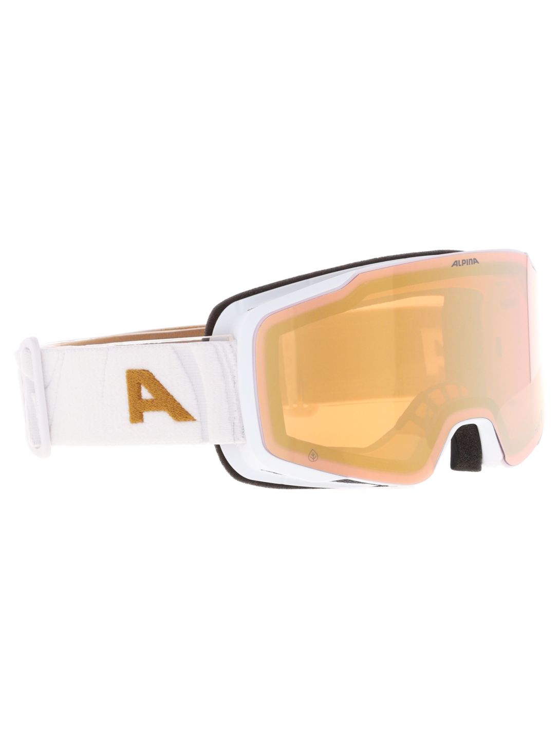 Alpina, Taos Q PA Goggles unisex White Gold Matt Goud, Wit 