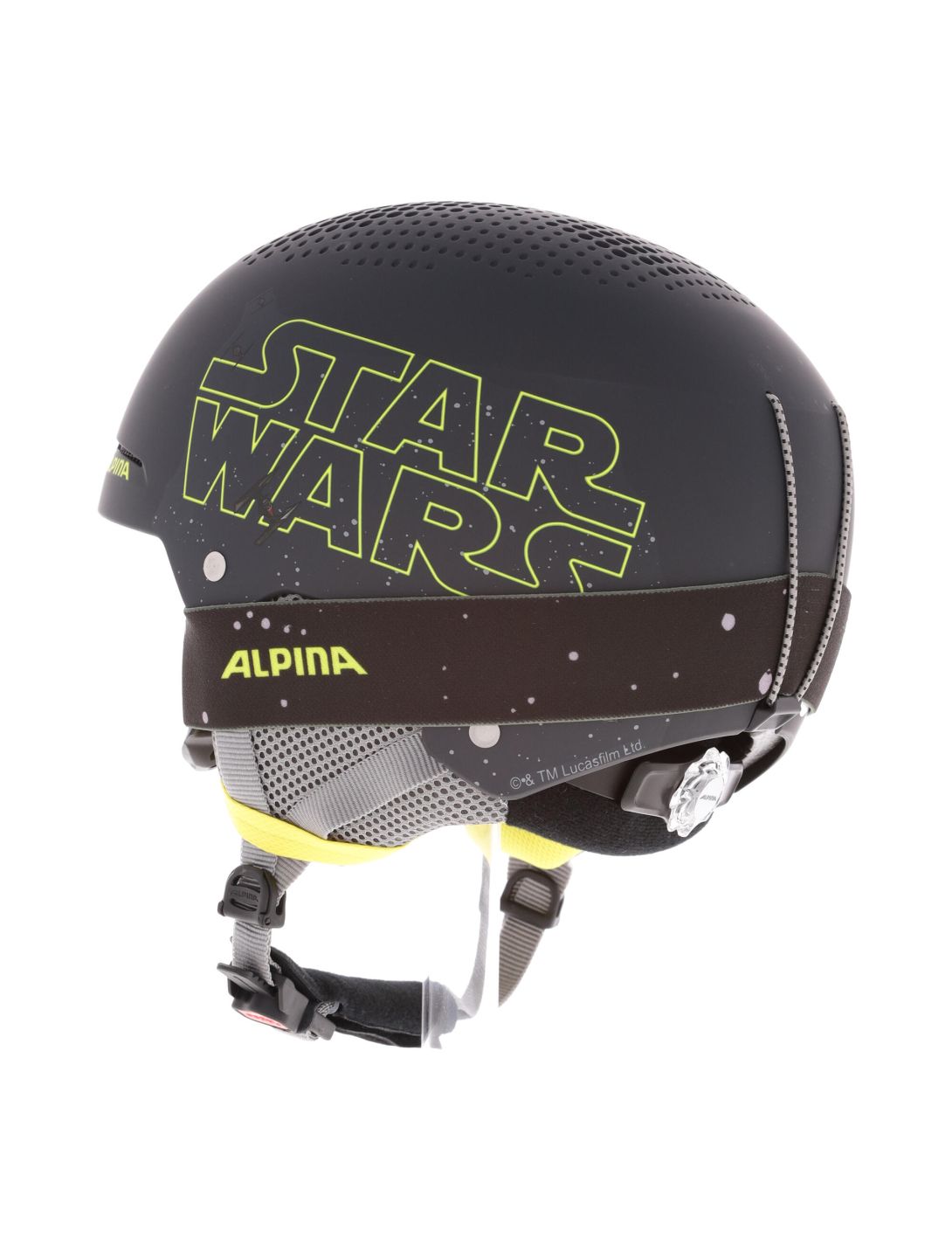 Alpina, Zupo Disney Set skihelm met vizier kinderen star wars zwart 