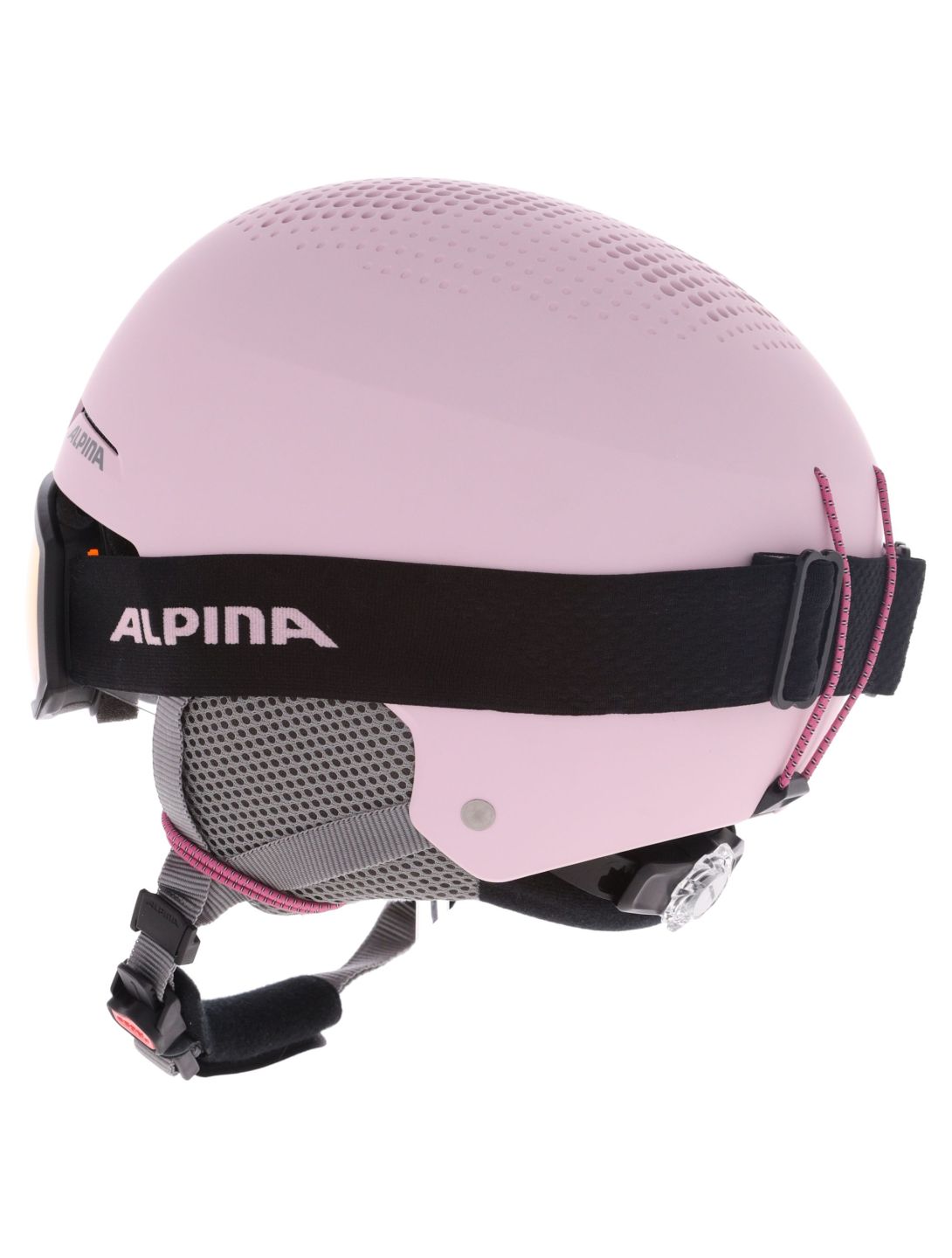 Alpina, Zupo Set (+Scarabeo Jr.) skihelm kinderen Light Rose Matt roze, zwart 