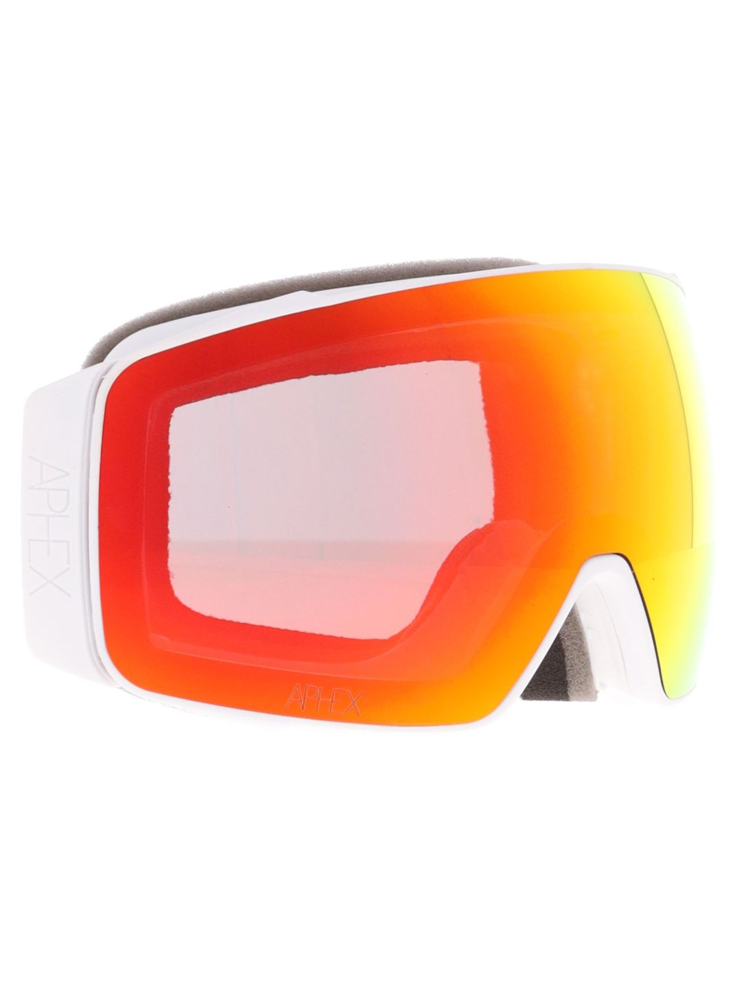 Aphex, Orion skibril extra lens unisex Matt White wit 