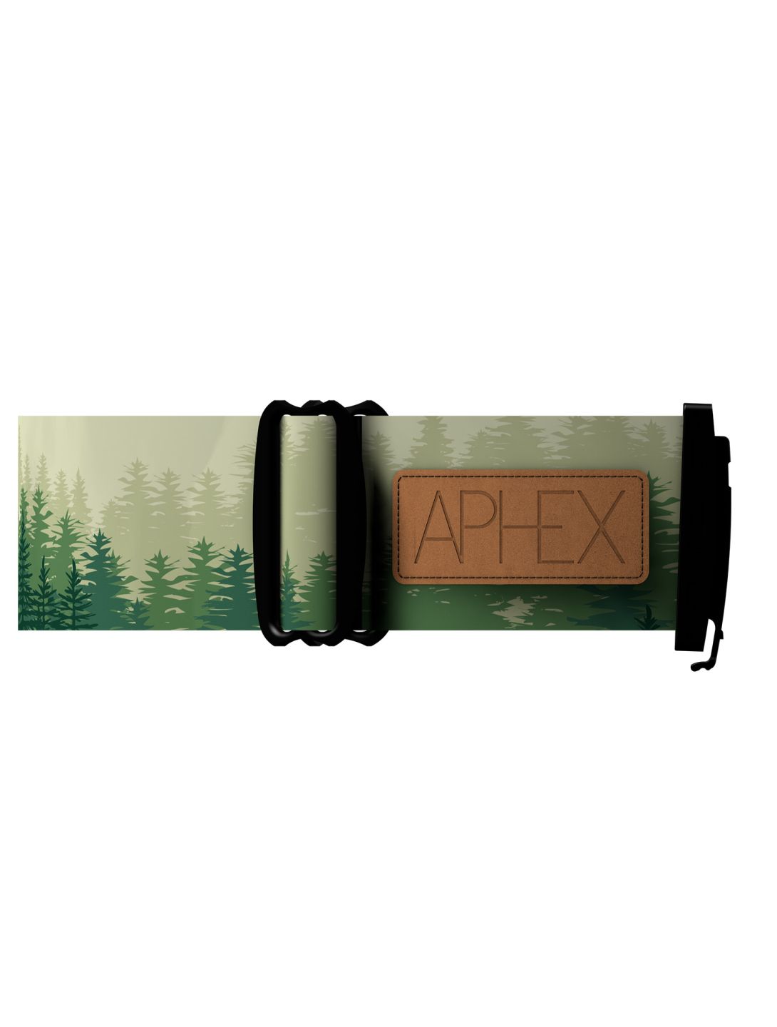 Aphex, Strap goggles unisex forest print green