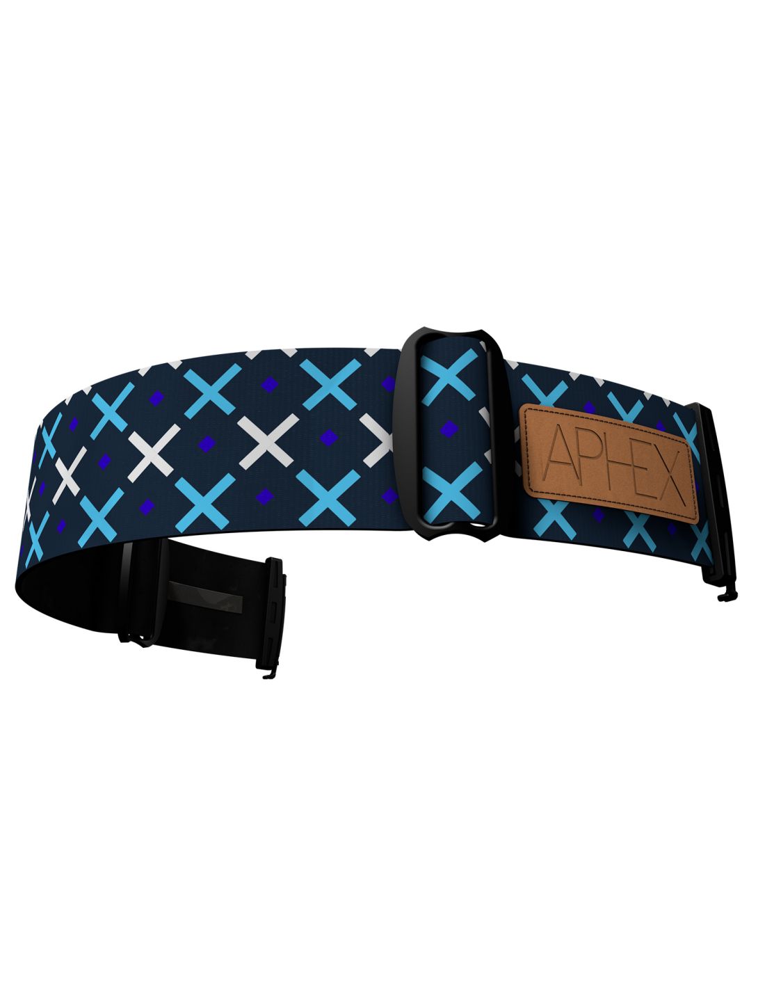 Aphex, Strap skibril unisex Blue Cross blauw 