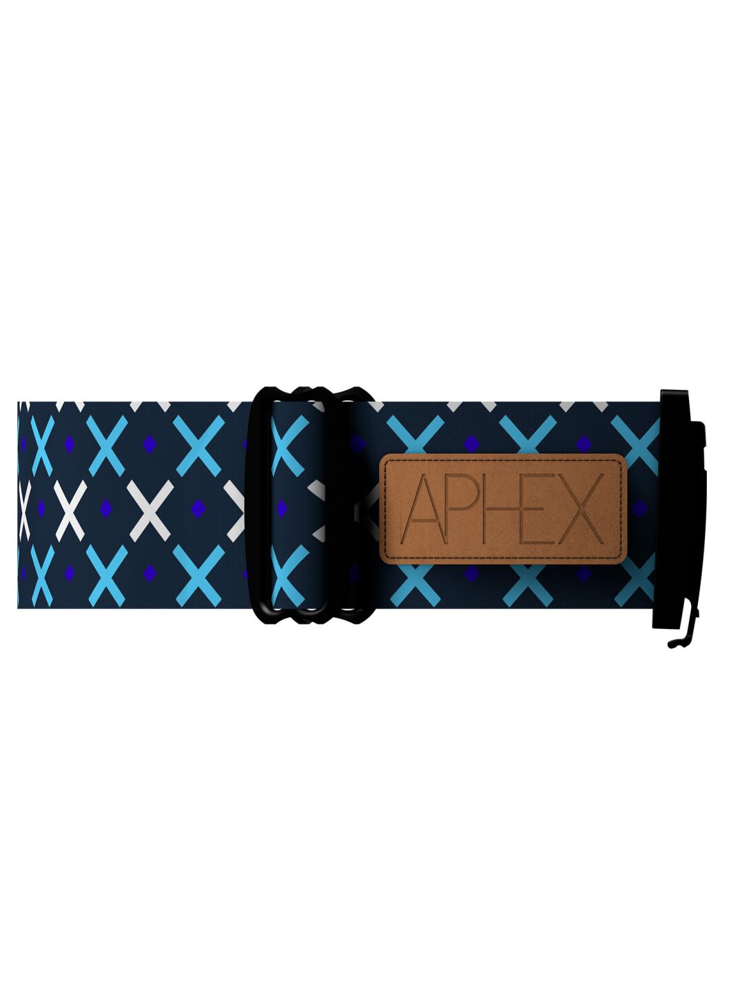 Aphex, Strap skibril unisex Blue Cross blauw 