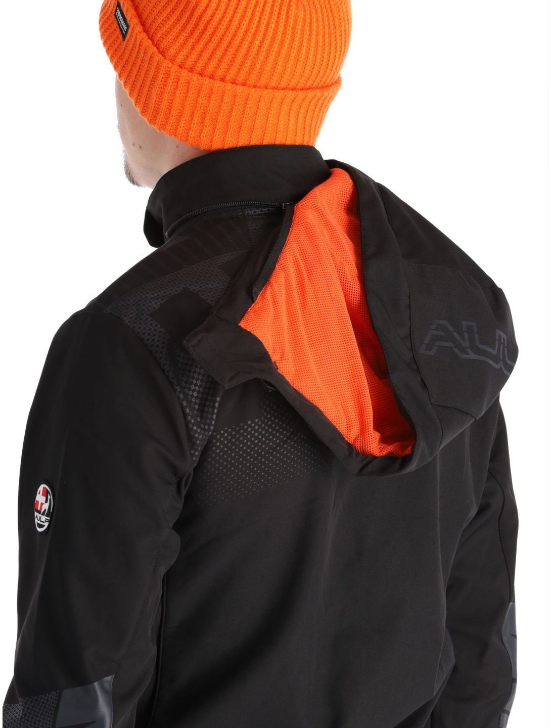 Aulp, Nevim softshell ski-jas heren Black zwart 