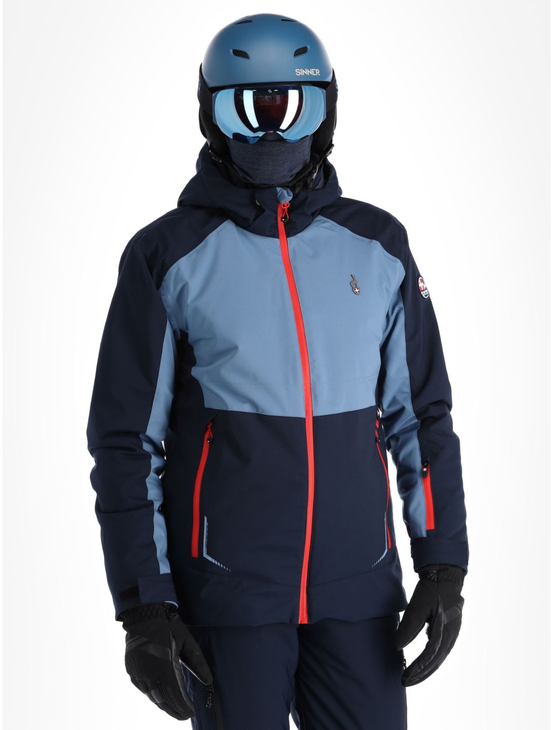 Aulp, Sando ski-jas heren Storm Blue blauw 