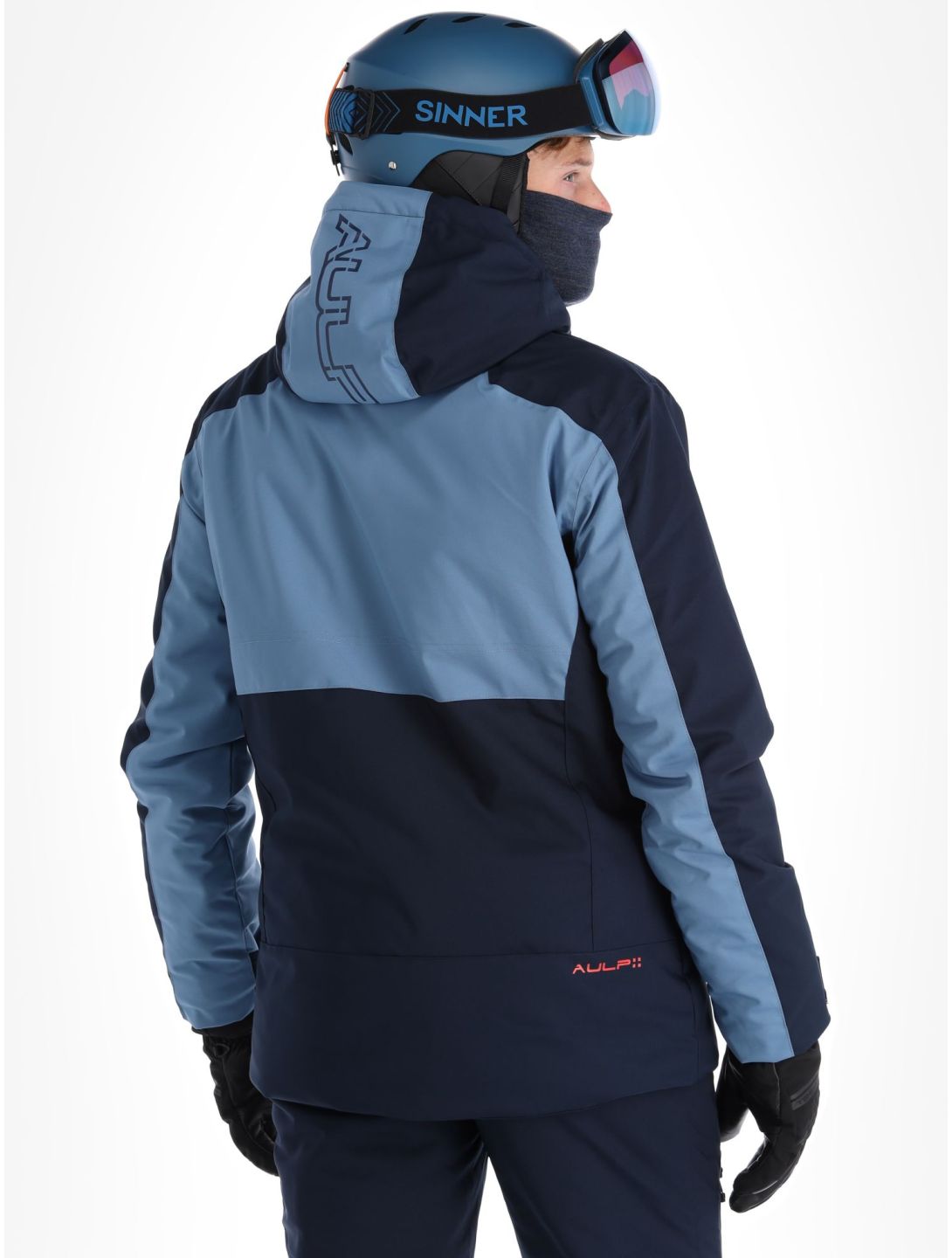 Aulp, Sando ski-jas heren Storm Blue blauw 