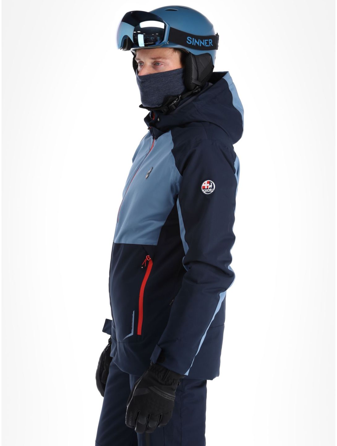 Aulp, Sando ski-jas heren Storm Blue blauw 