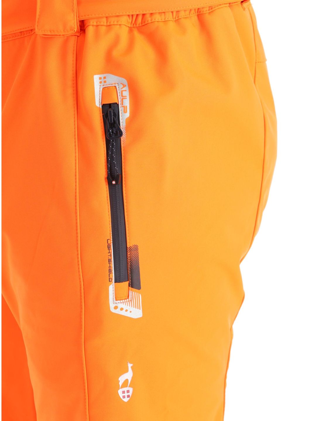 Aulp, Sarto softshell skibroek heren Vermillon rood 