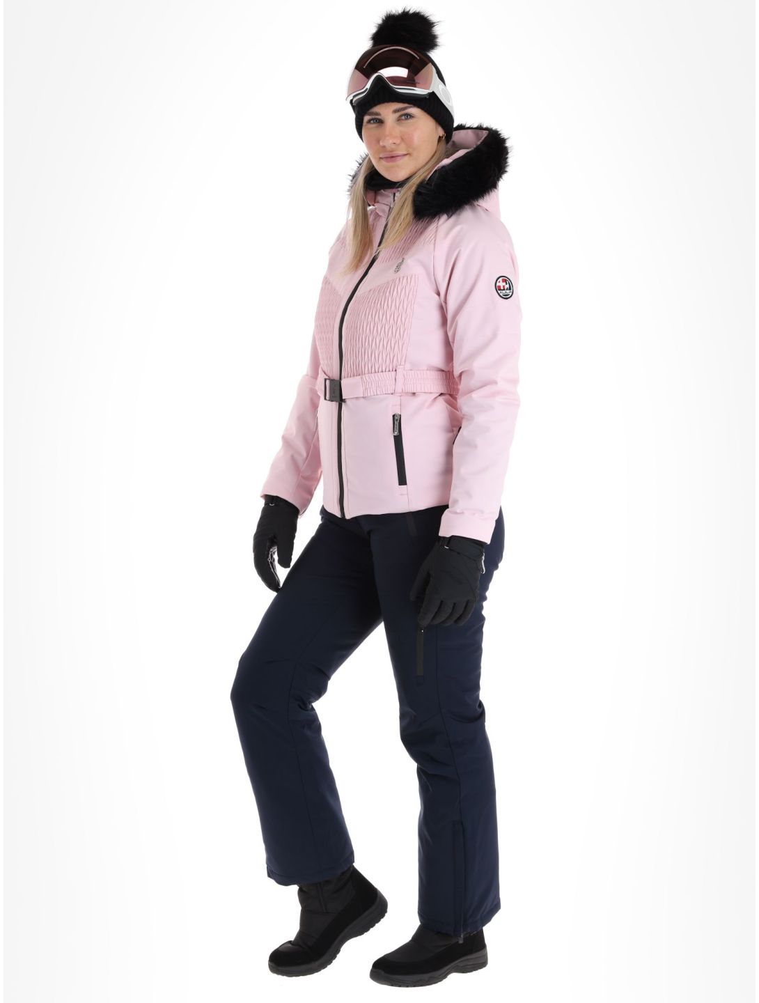 Aulp, Soena ski-jas dames Powder Pink roze 