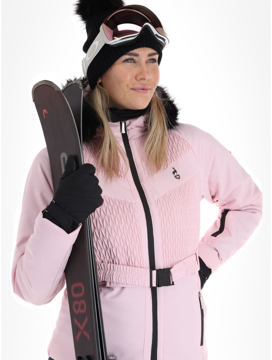 Aulp, Soena ski-jas dames Powder Pink roze 