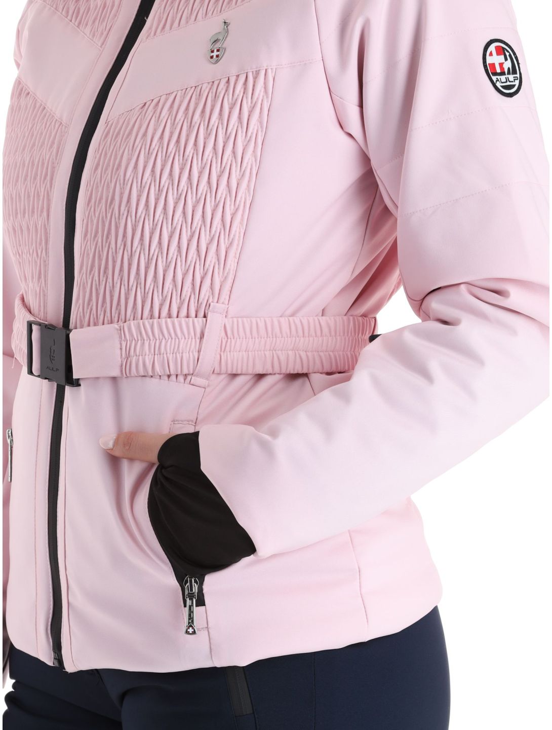 Aulp, Soena ski-jas dames Powder Pink roze 