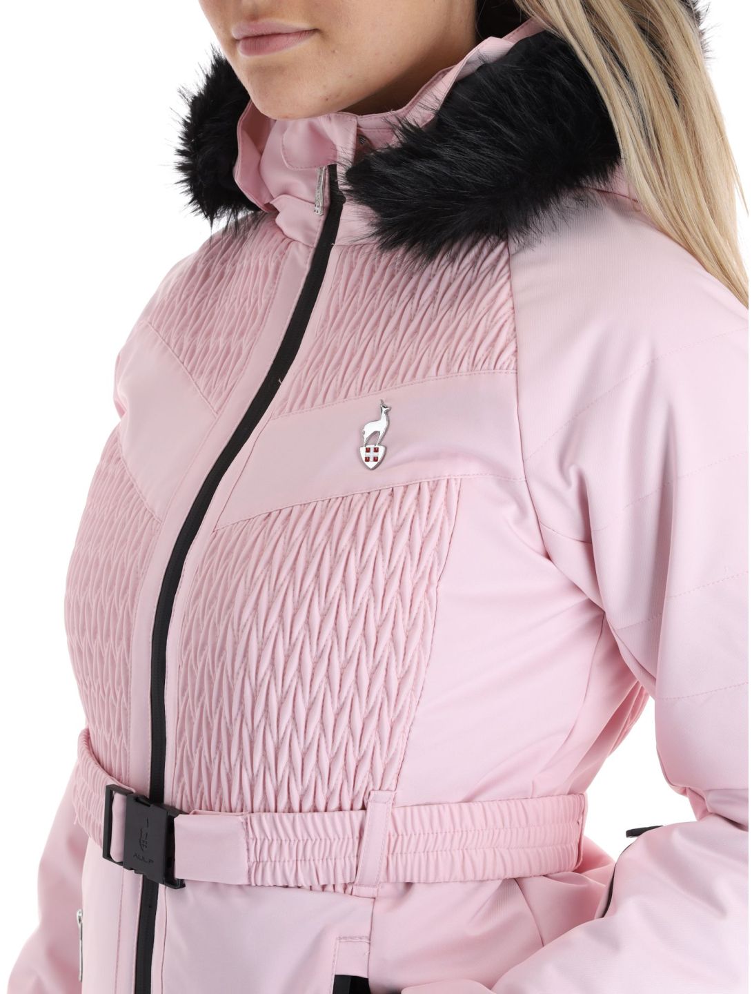 Aulp, Soena ski-jas dames Powder Pink roze 