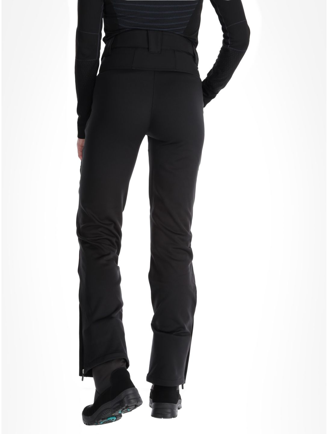 Aulp, Vinie softshell skibroek dames Black zwart 