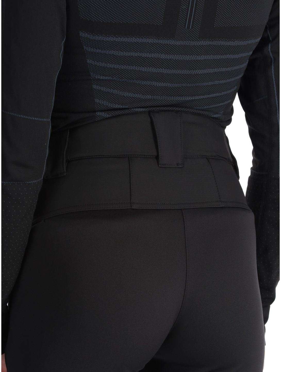 Aulp, Vinie softshell skibroek dames Black zwart 