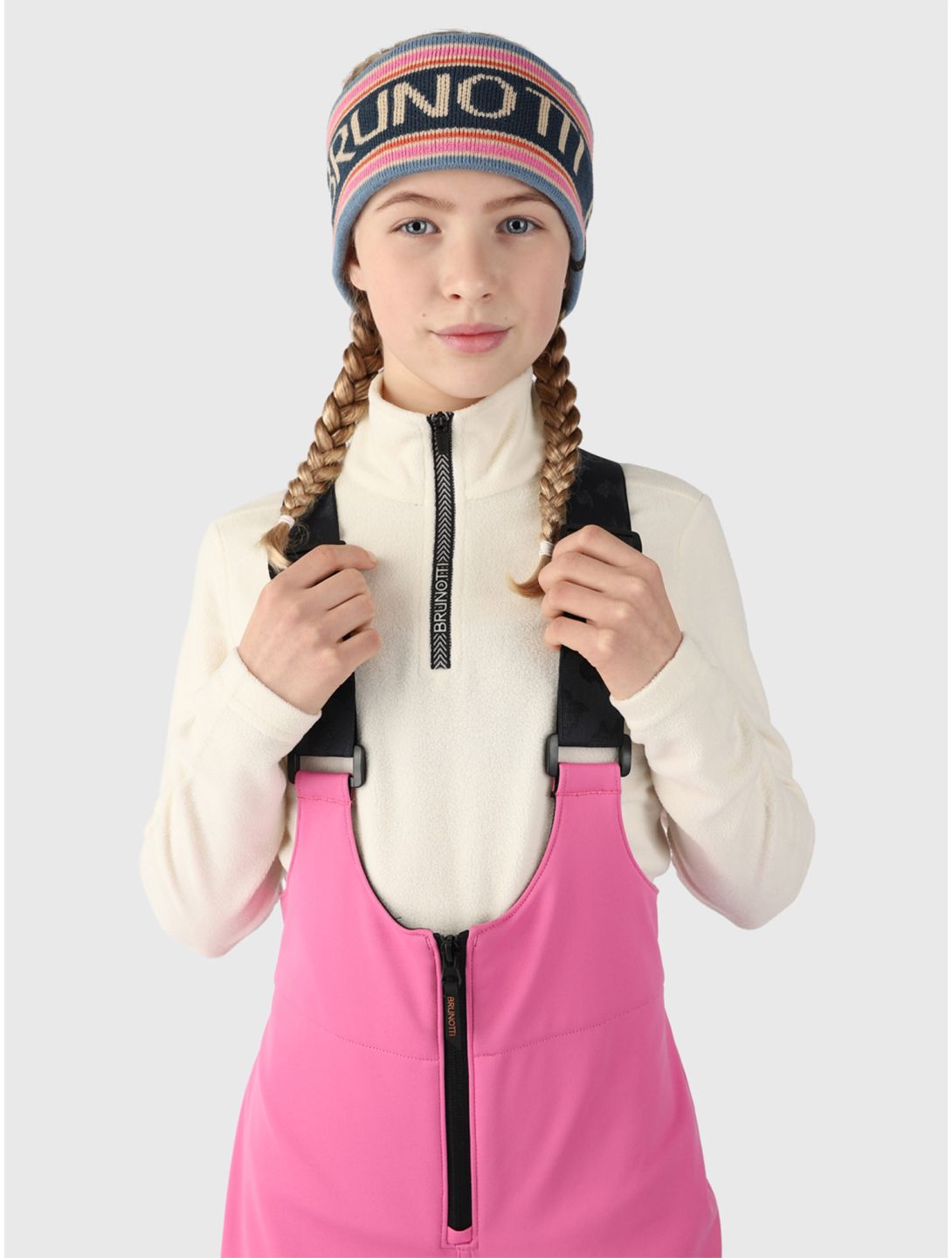 Brunotti, Avalanchy softshell skibroek kinderen Barbie Pink roze 