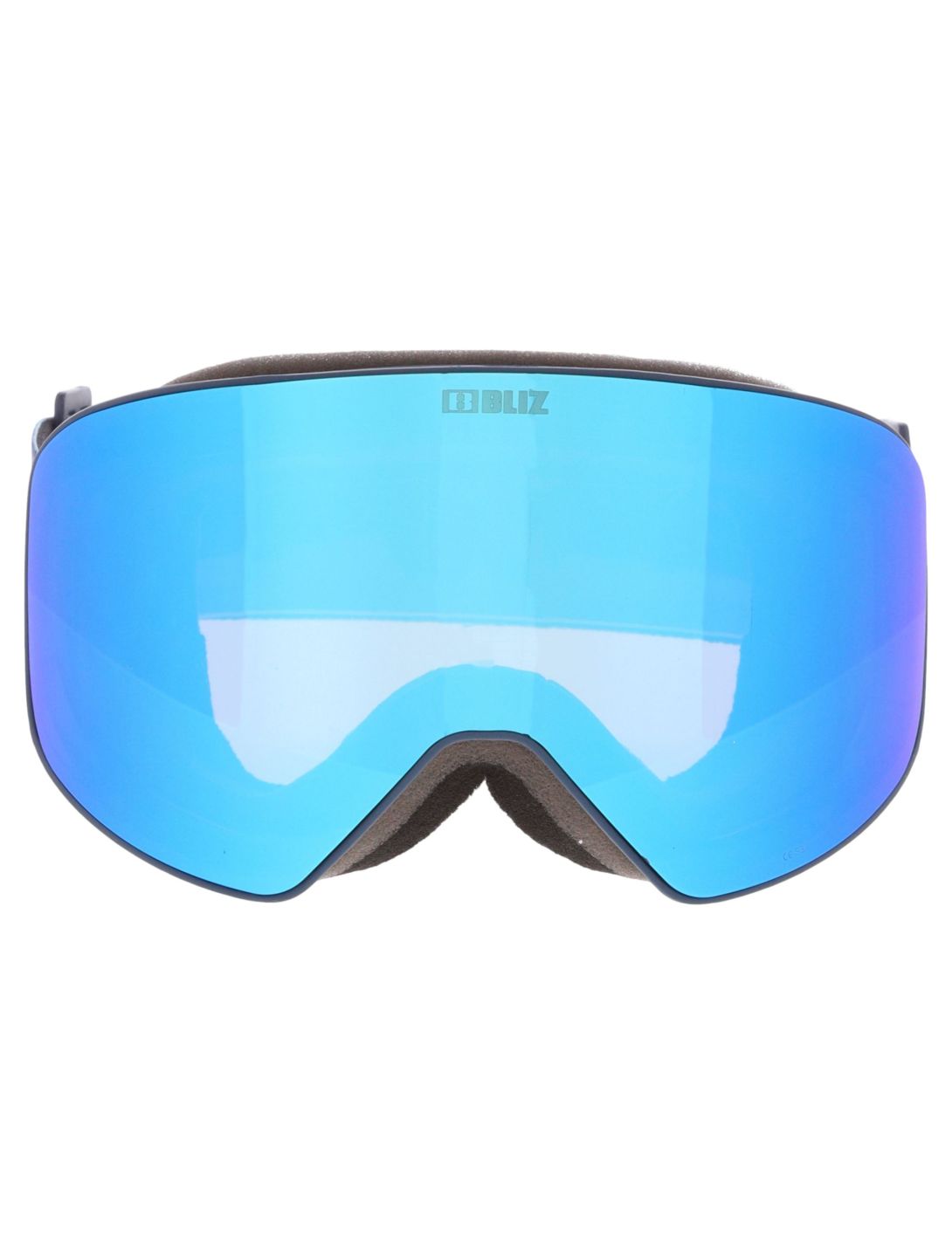 Bliz, Flow skibril unisex Matte Blue - Brown w Blue Multi blauw 