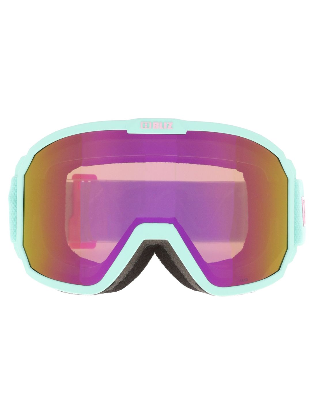 Bliz, Rave skibril unisex Matte Mint - Brown w Pink Multi groen 