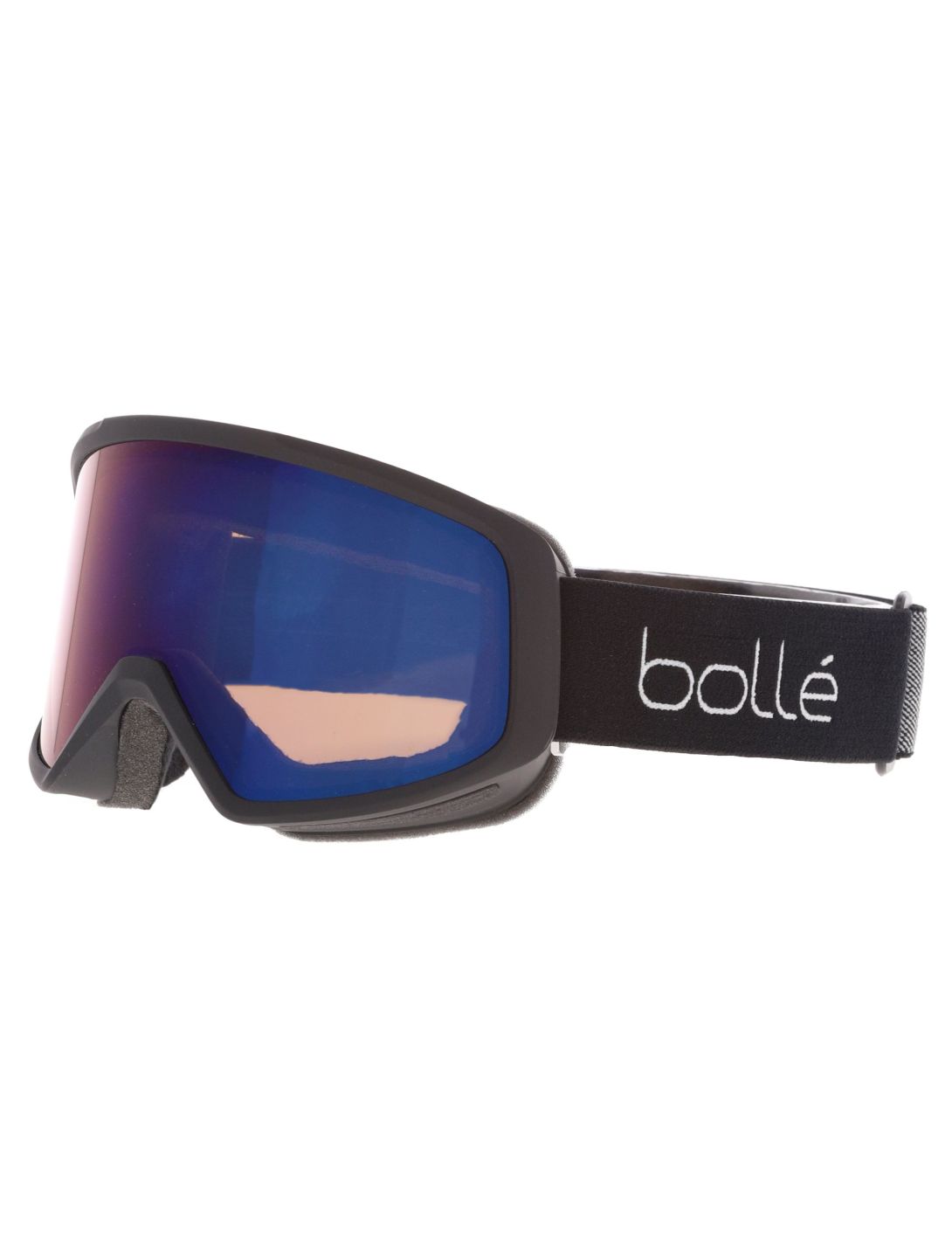 Bollé, Bedrock Plus PA Goggles unisex Black Matte - Sunrise Zwart 