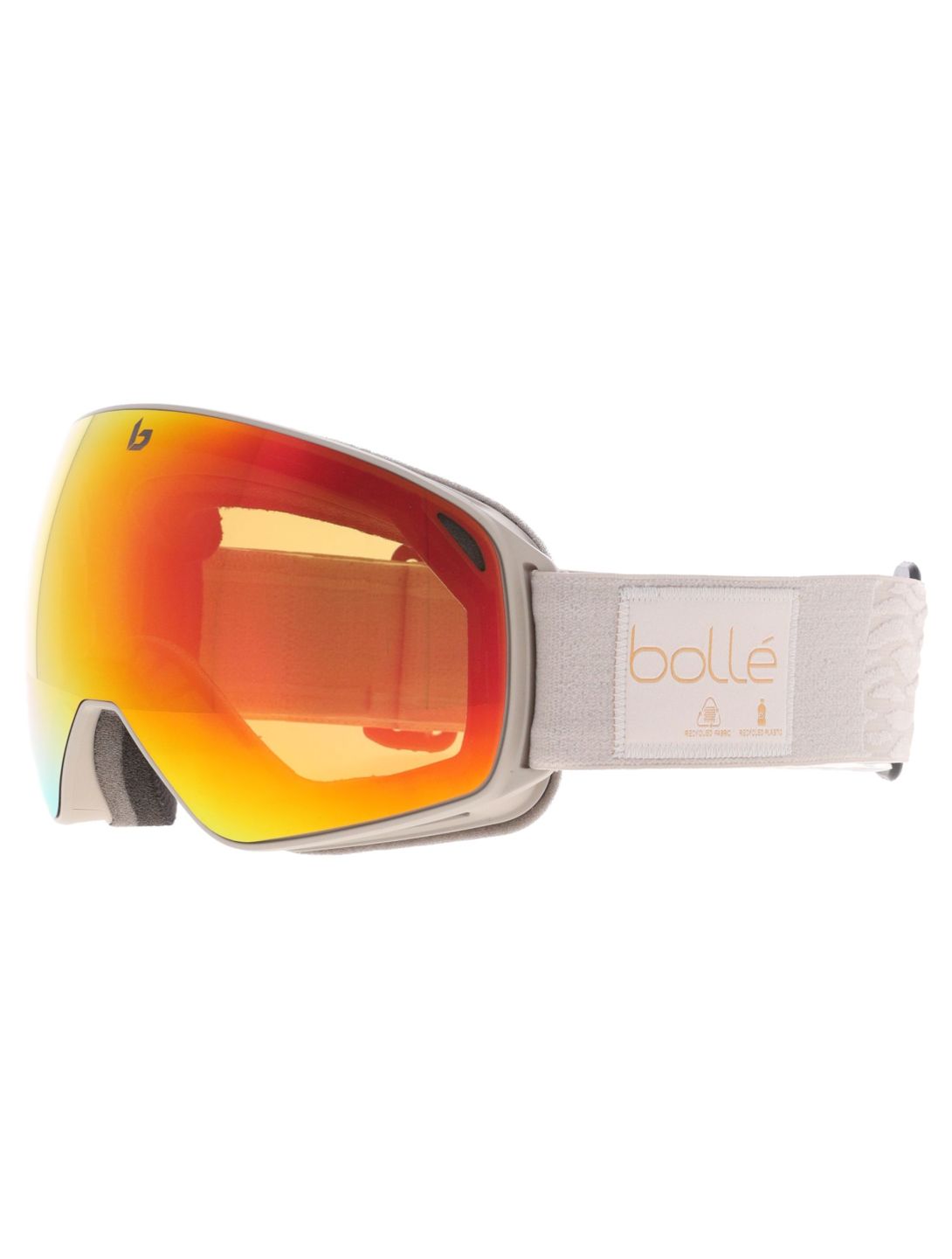 Bollé, Eco Torus skibril unisex Oatmeal Matte - Sunrise beige 