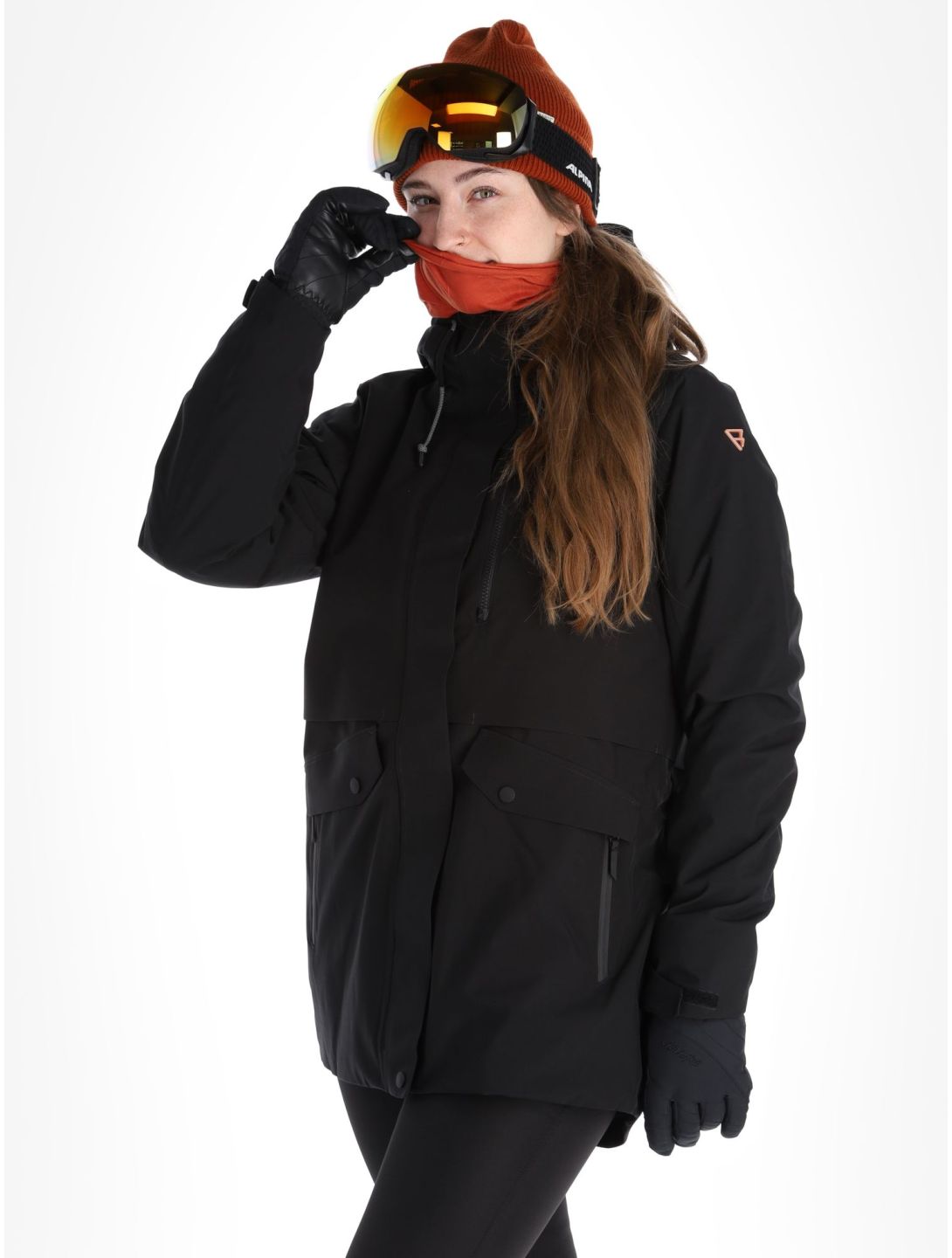 Brunotti, Bombini ski-jas dames Black zwart 