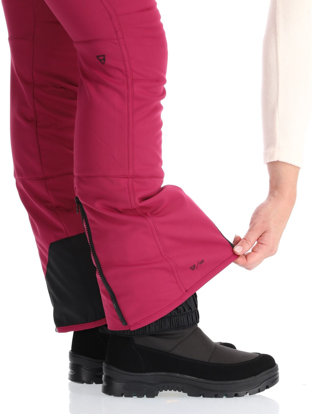 Brunotti, Coldlake softshell skibroek dames Fuchsia paars 