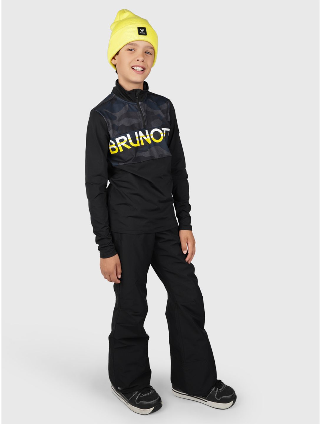 Brunotti, Footraily-N skibroek kinderen Black zwart 