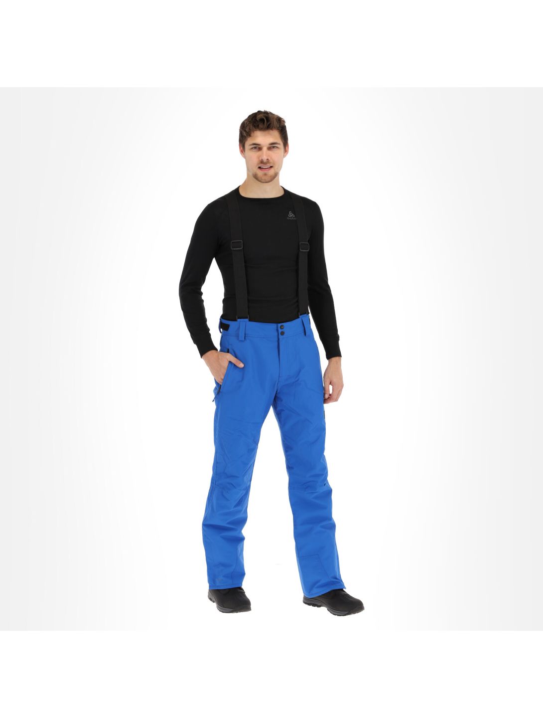 Brunotti, Footstrap Mens Snowpants skibroek heren bright Blauw