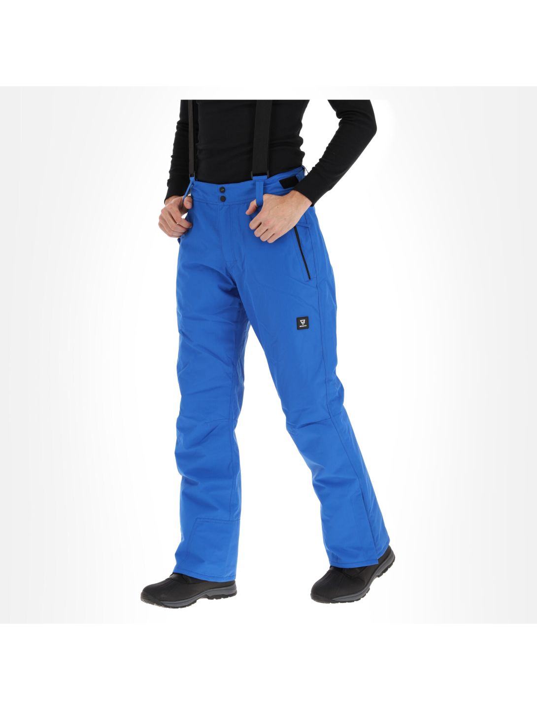 Brunotti, Footstrap Mens Snowpants skibroek heren bright Blauw