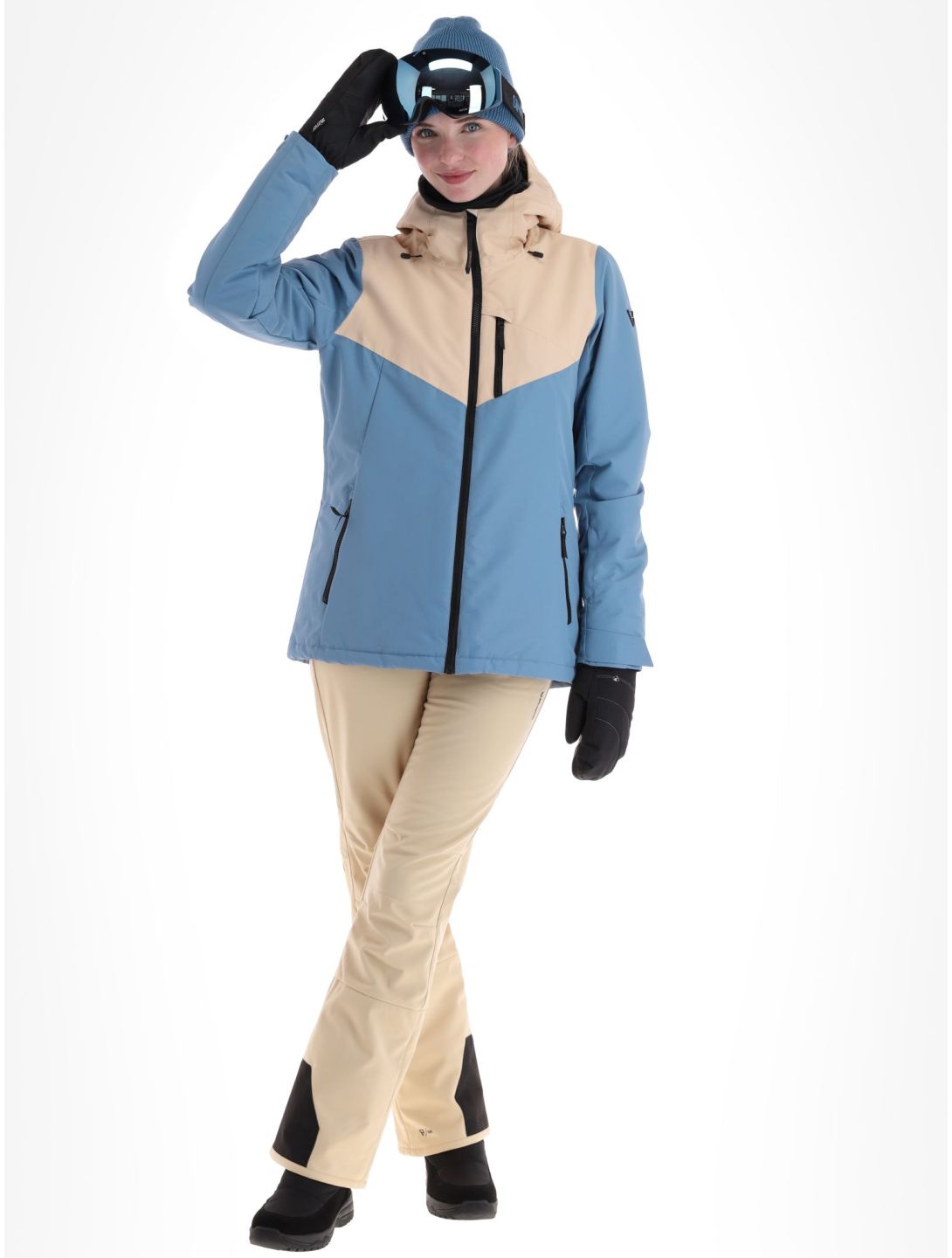 Brunotti, Hakuba ski-jas dames Steel Blue blauw 