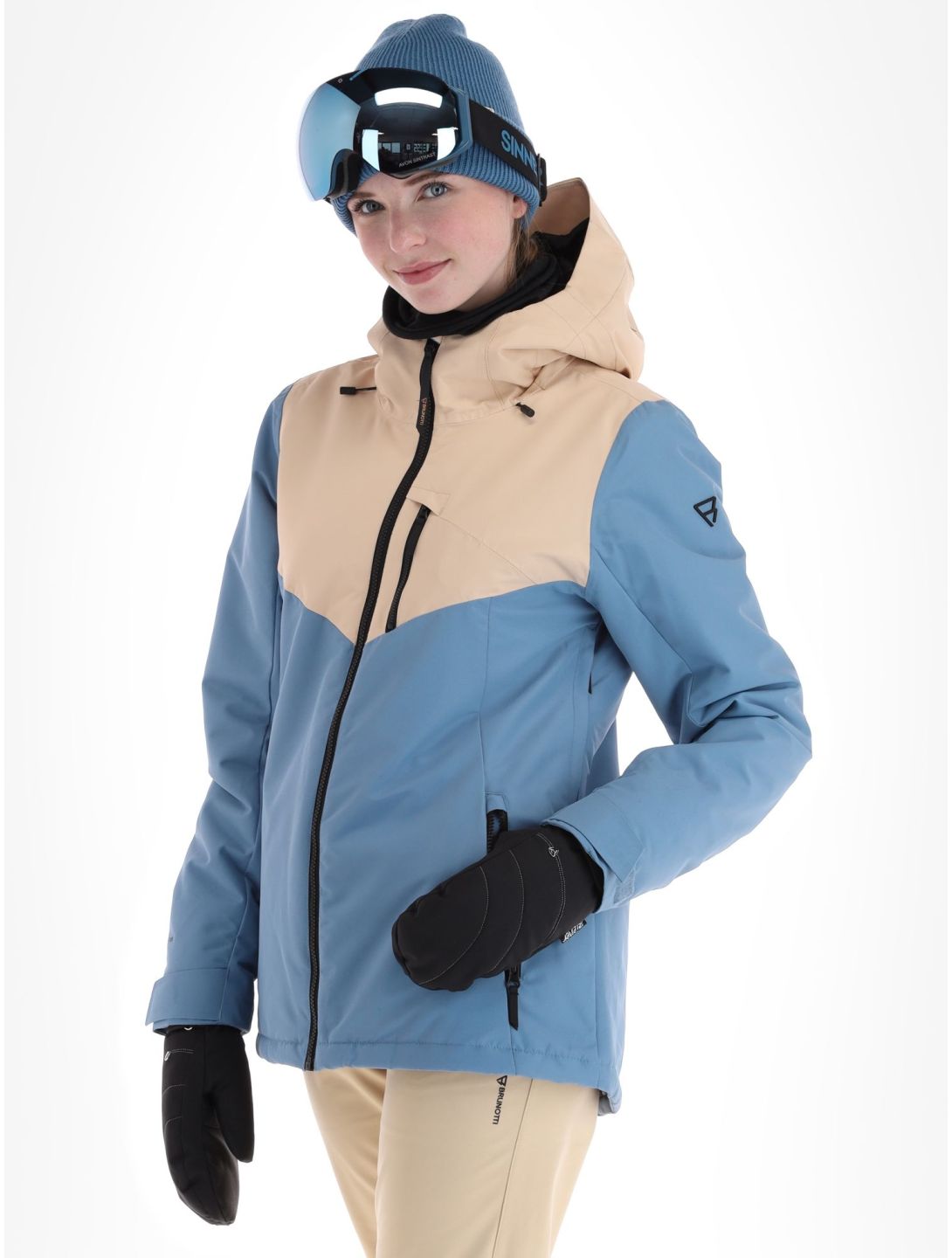 Brunotti, Hakuba ski-jas dames Steel Blue blauw 