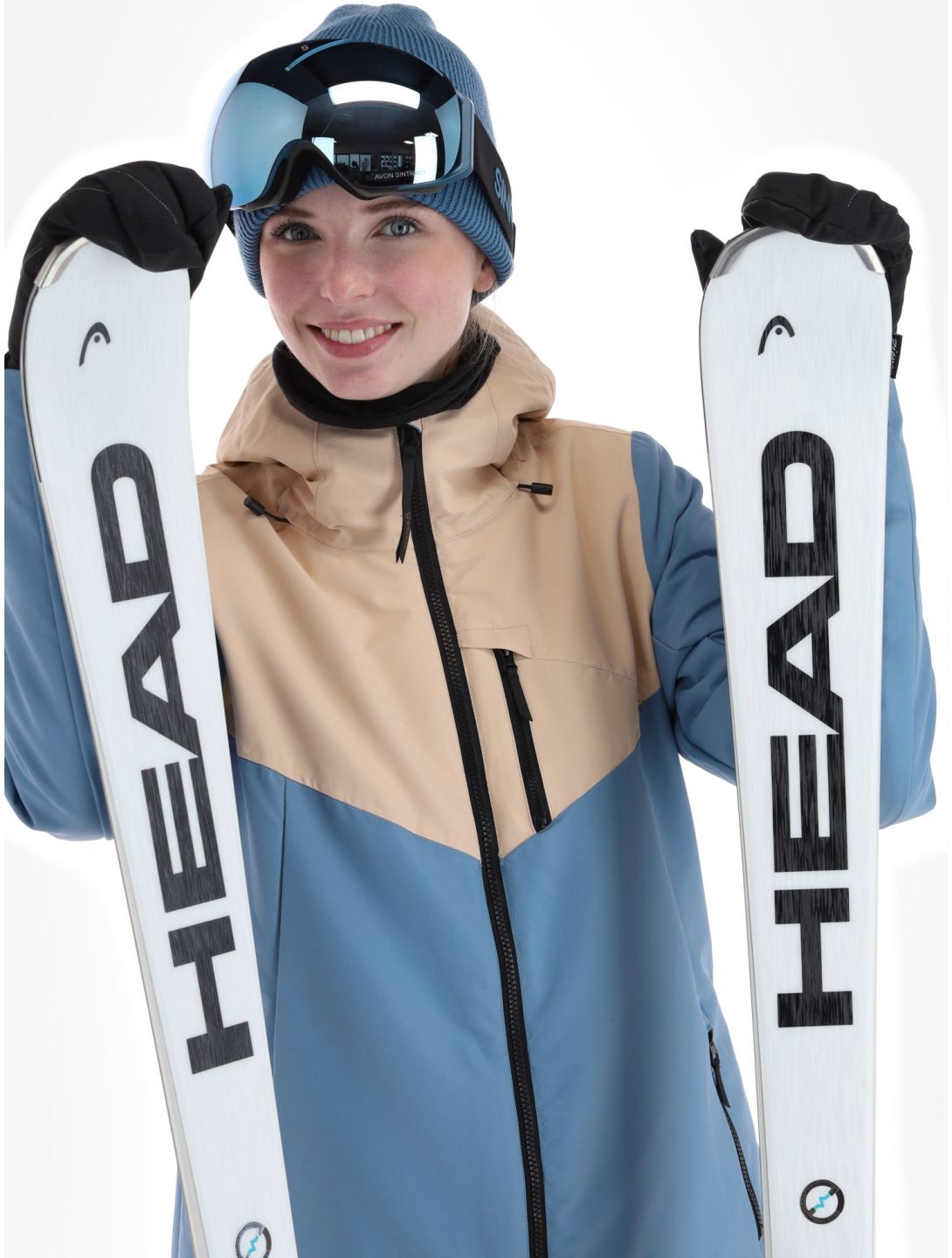 Brunotti, Hakuba ski-jas dames Steel Blue blauw 