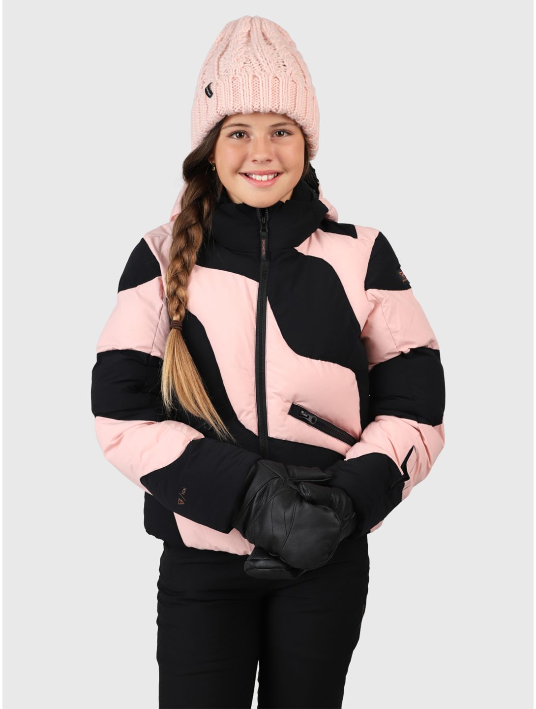 Brunotti, Marbley ski-jas kinderen Black zwart 