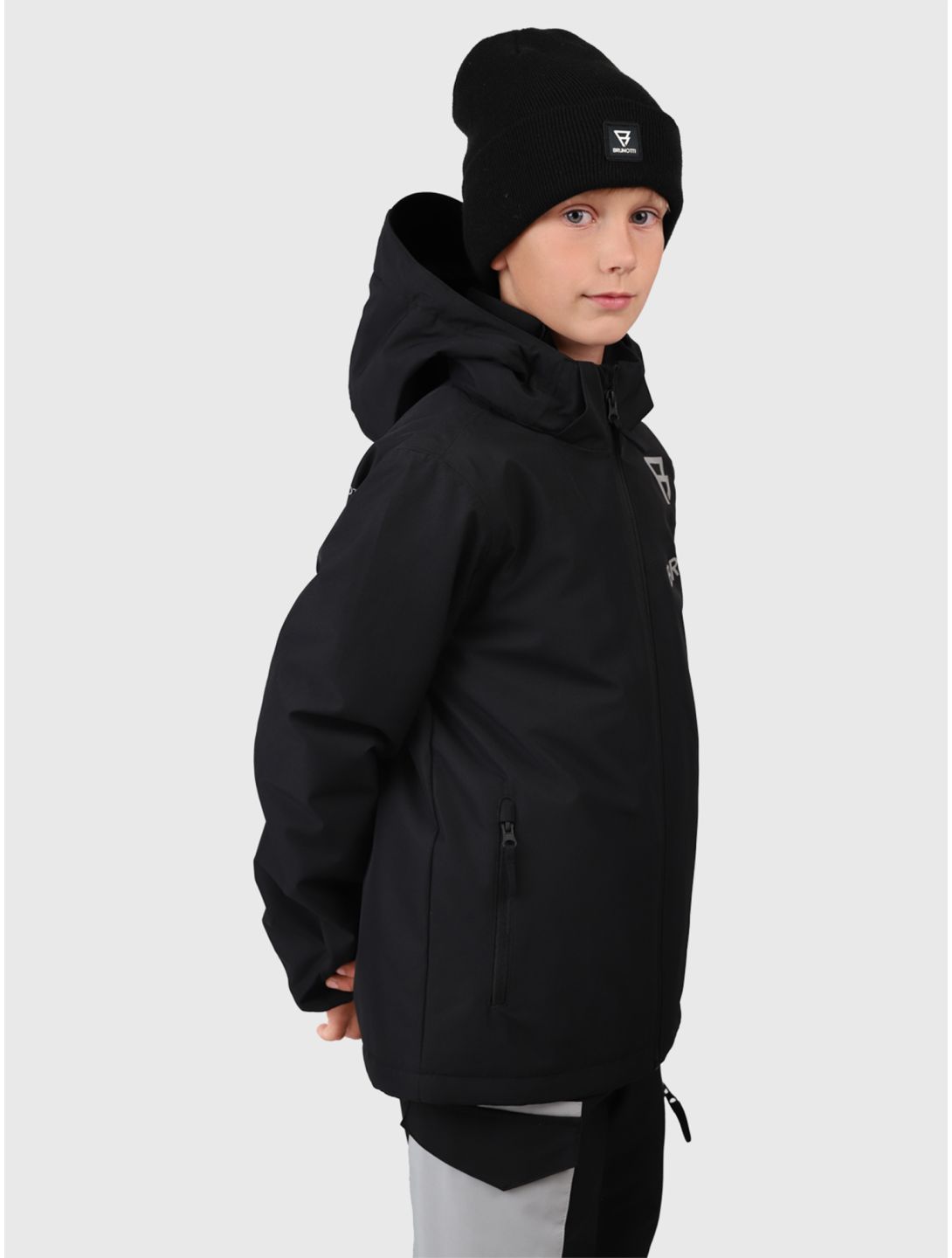 Brunotti, Navigaty ski-jas kinderen Black zwart 