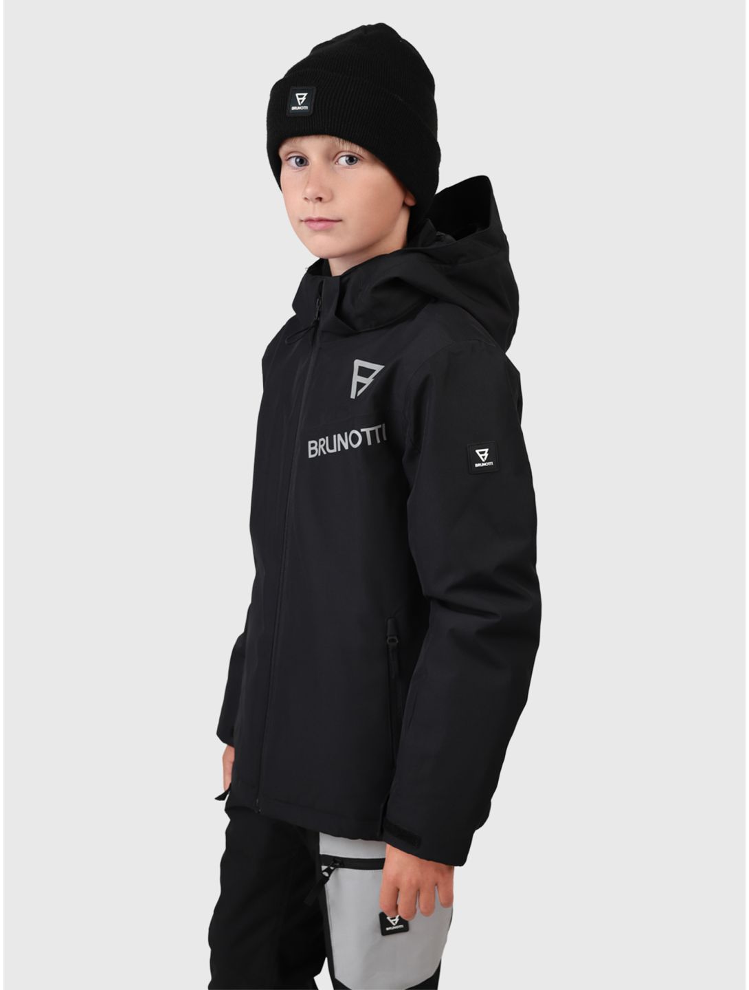 Brunotti, Navigaty ski-jas kinderen Black zwart 