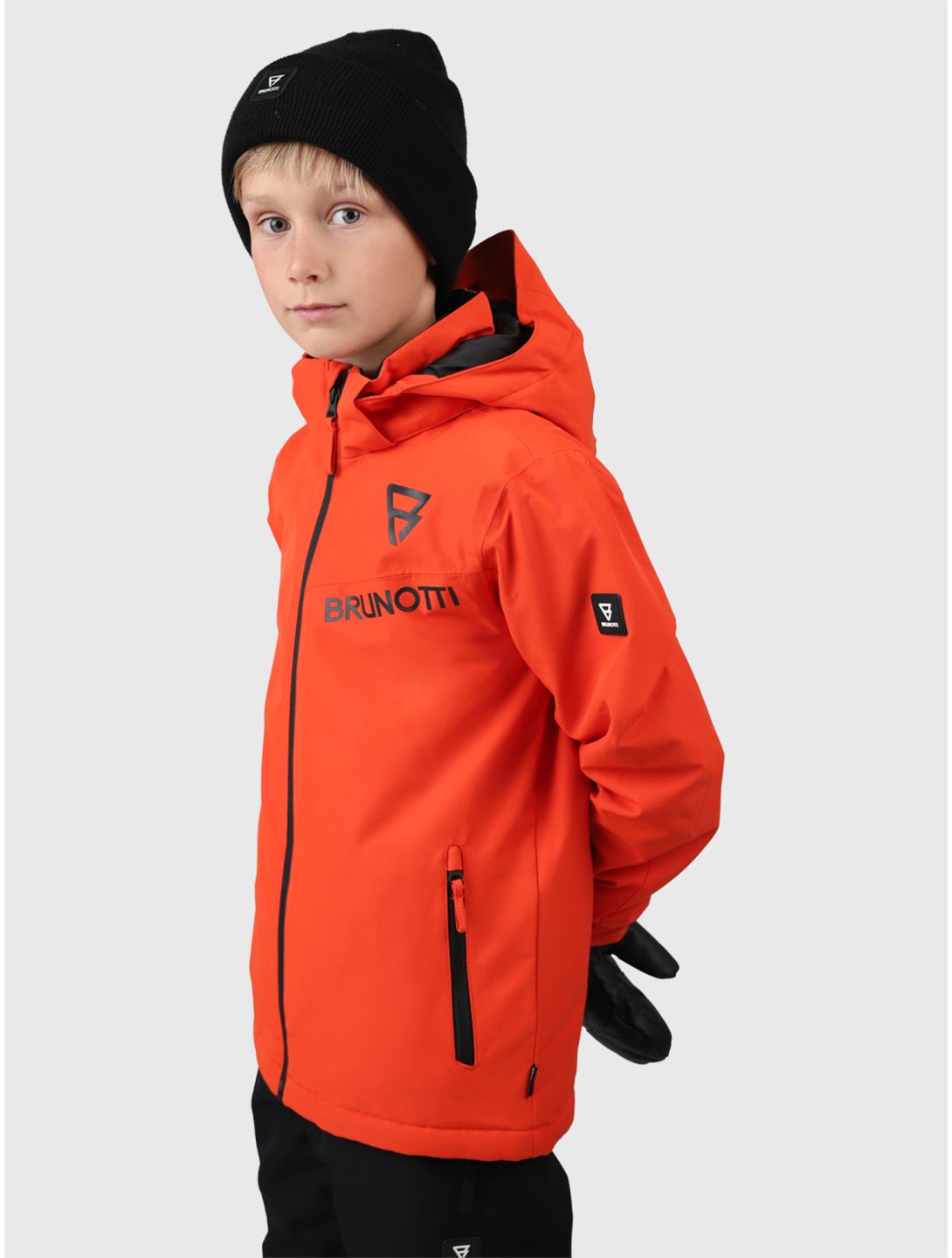 Brunotti, Navigaty ski-jas kinderen Mandarin oranje 